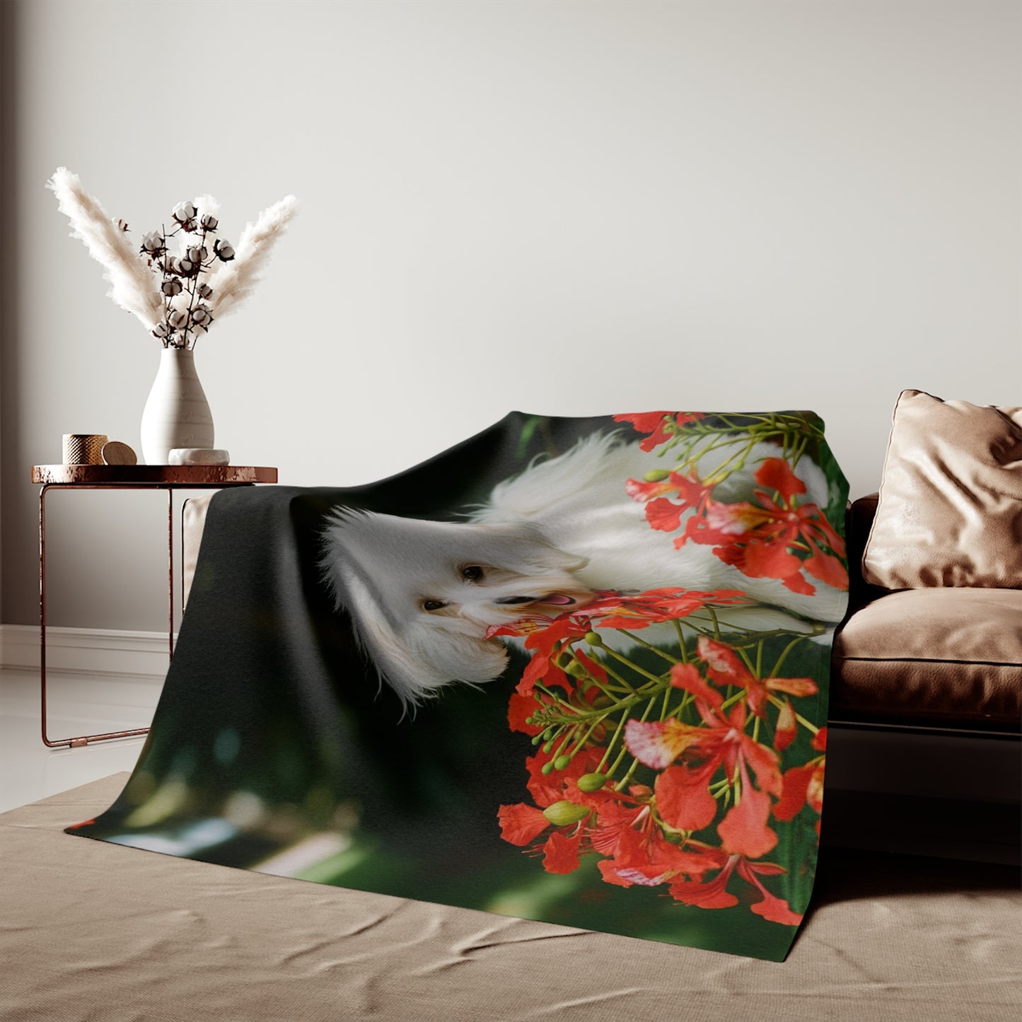 Coton de Tulear Sweatshirt Blanket
