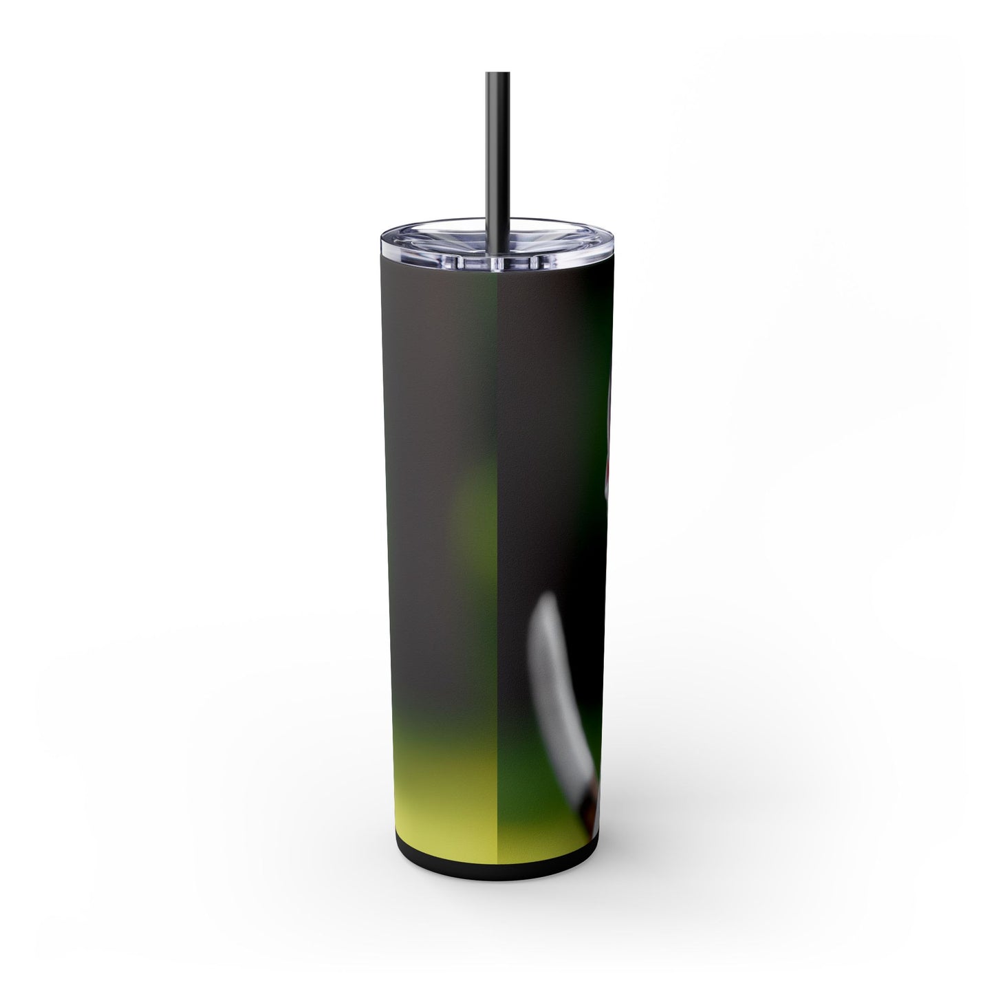 Bull Terrier Tumbler with Straw, 20oz