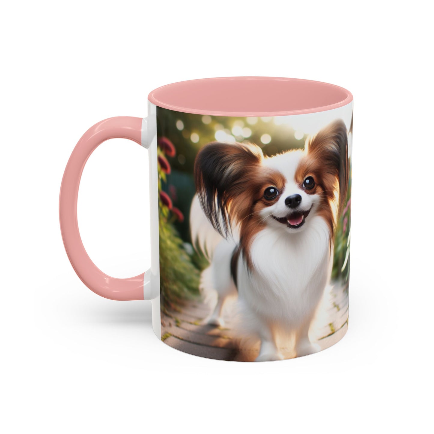 Papillon Accent Coffee Mug - Perfect Gift for Dog Lovers
