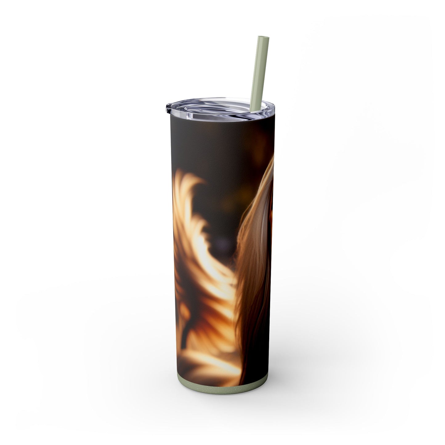 Afghan Hound Tumbler with Straw, 20oz