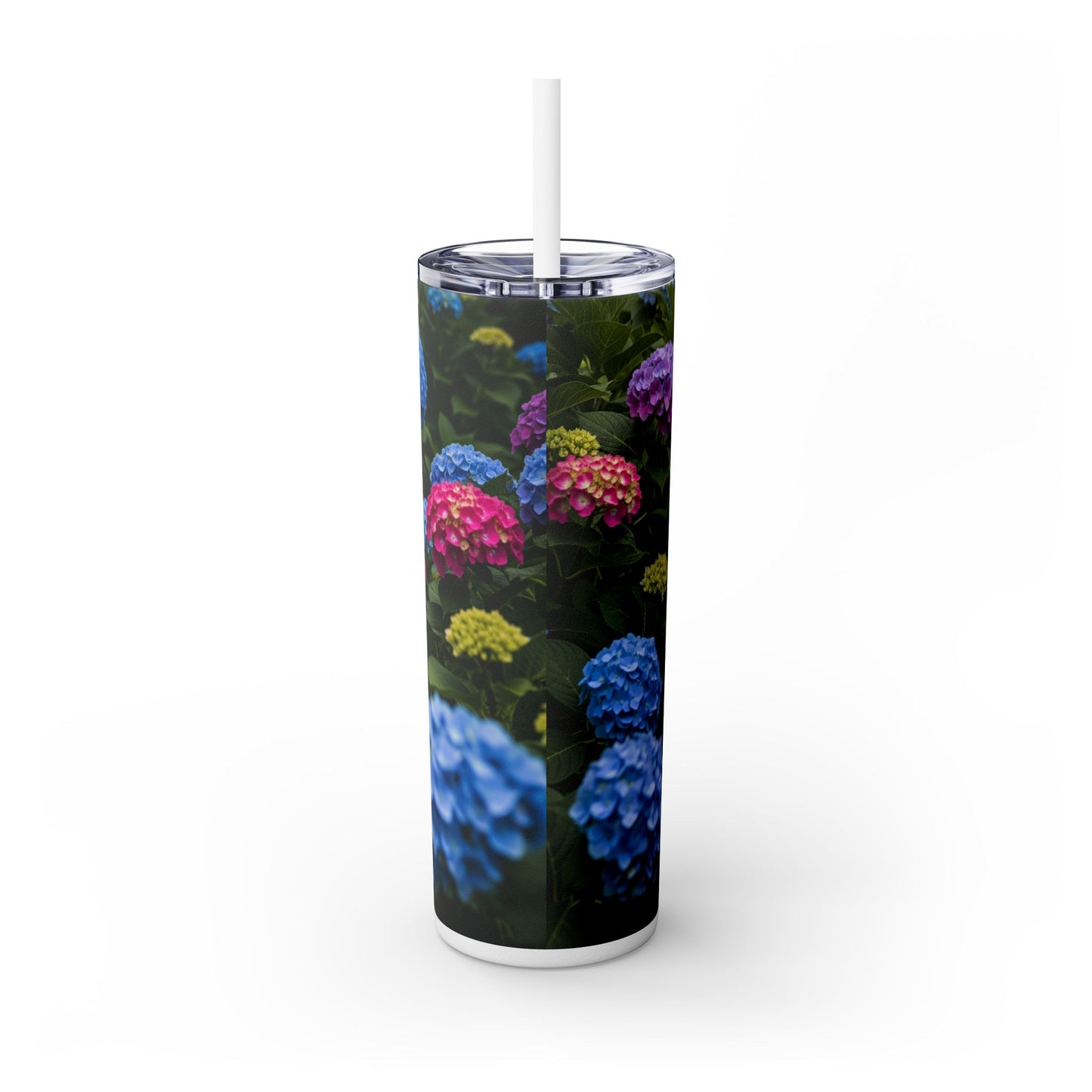 Akita Skinny Tumbler with Straw, 20oz