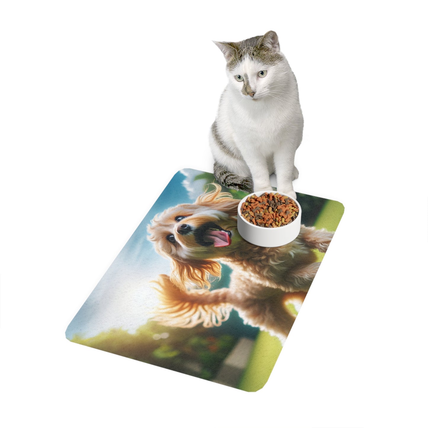 Pet Food Mat (12x18) - Cavoodle