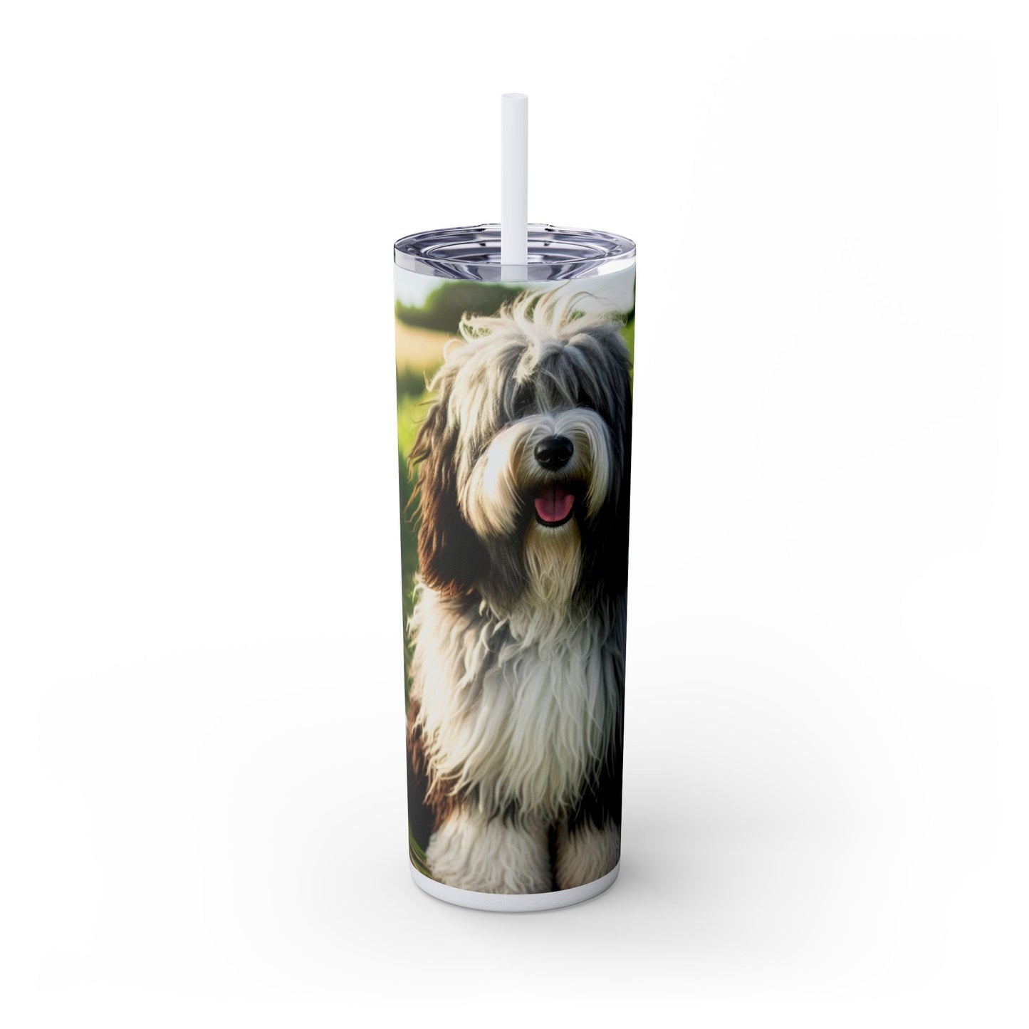 Schapendoes Tumbler with Straw, 20oz