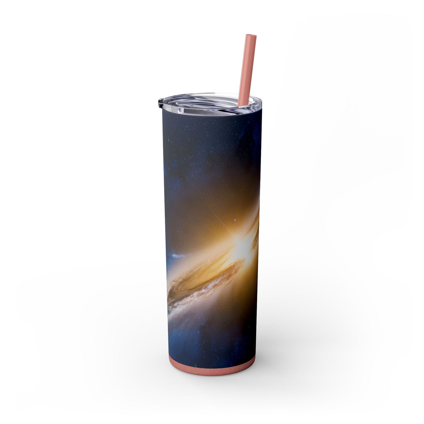 North Star Skinny Tumbler with Straw, 20oz