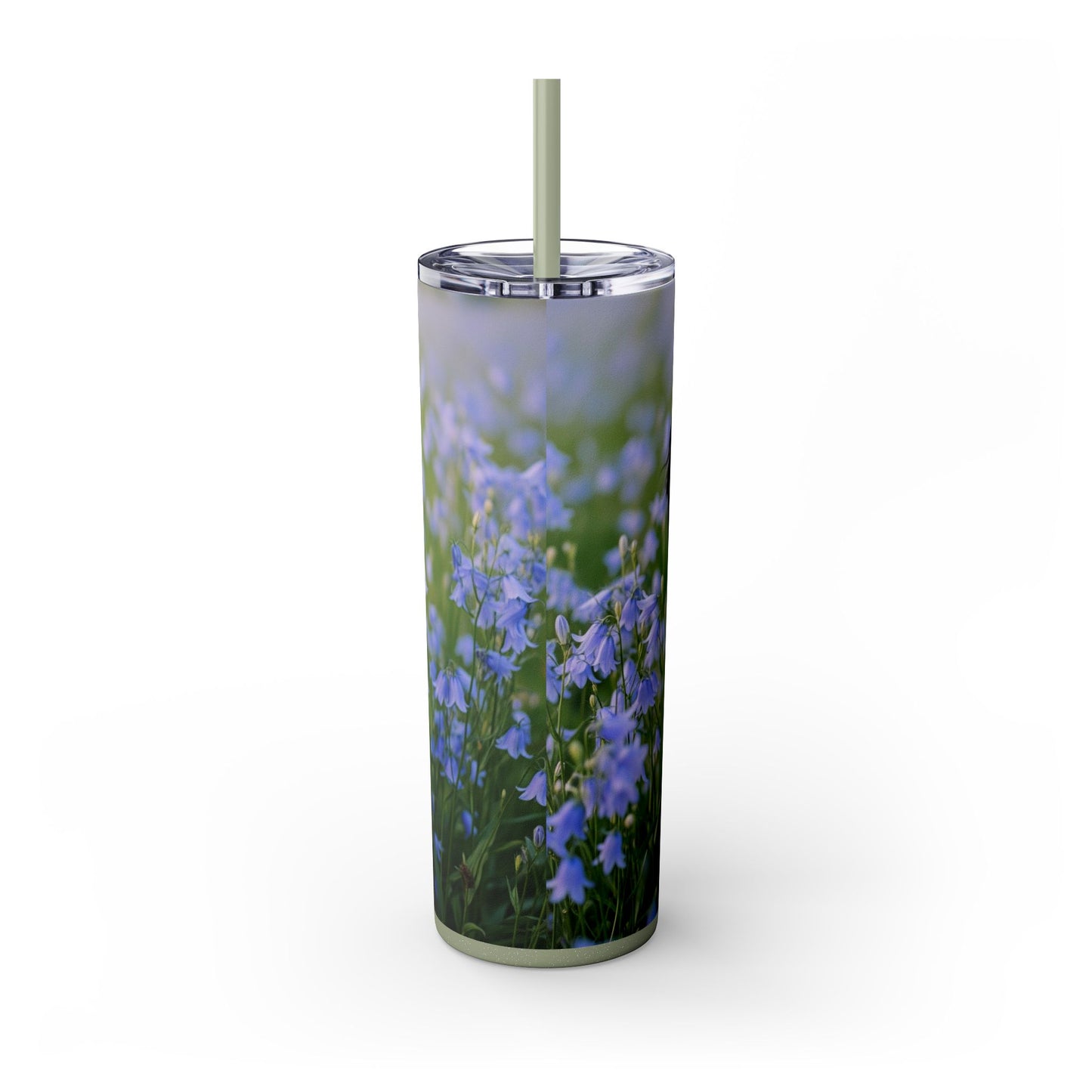 Bernedoodle Skinny Tumbler with Straw, 20oz