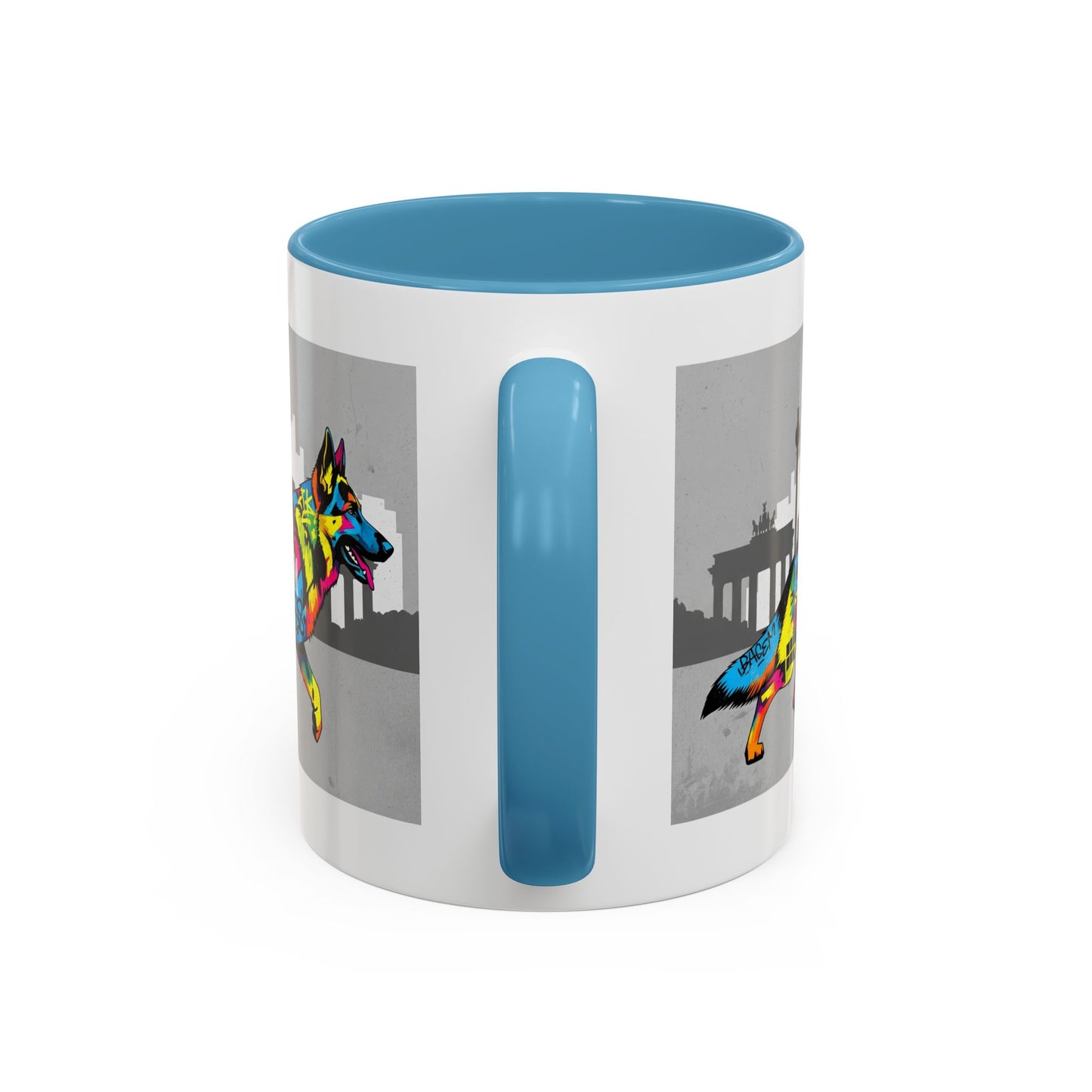 German Shepherd Accent Coffee Mug - Perfect Gift for Dog Lovers