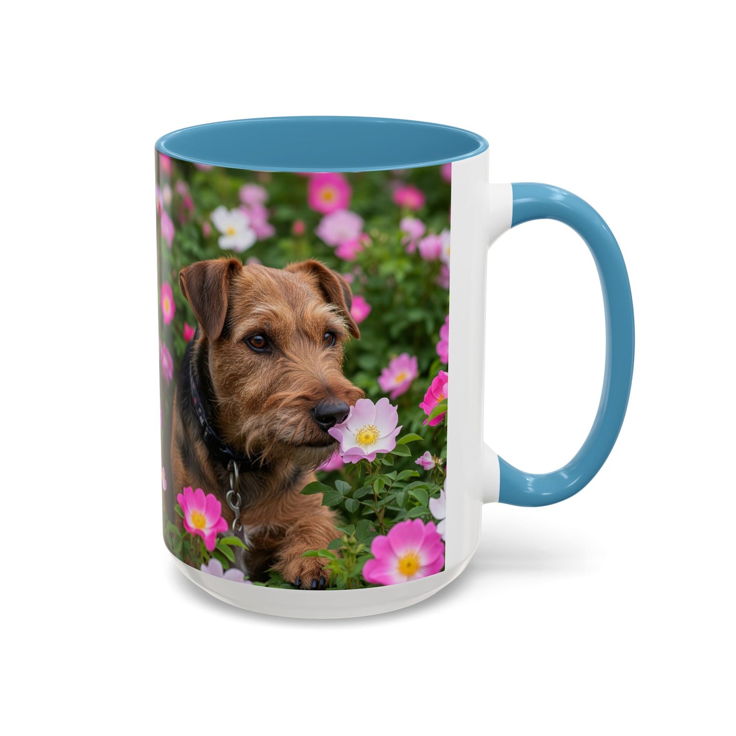 Teddy Roosevelt Terrier Accent Coffee Mug - Perfect Gift for Dog Lovers