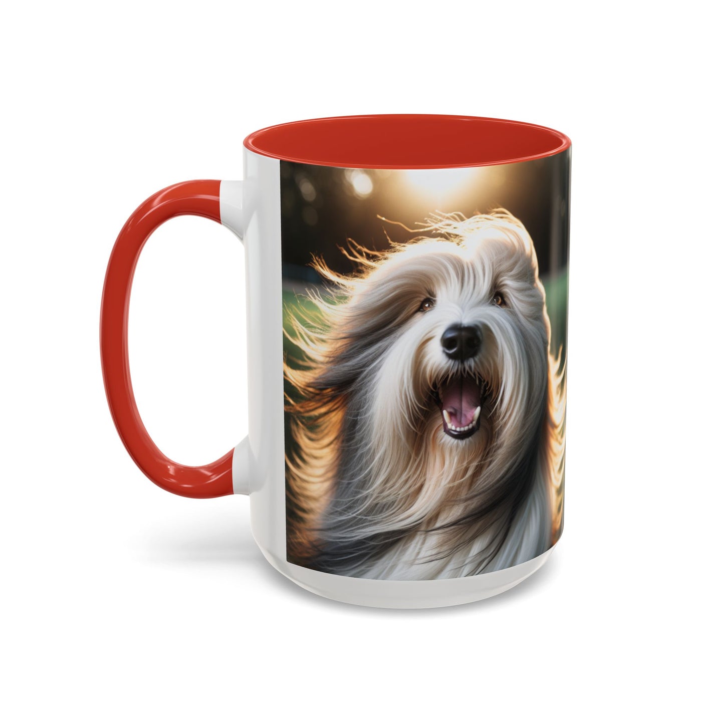 Bearded Collie Accent Coffee Mug - Perfect Gift for Dog Lovers