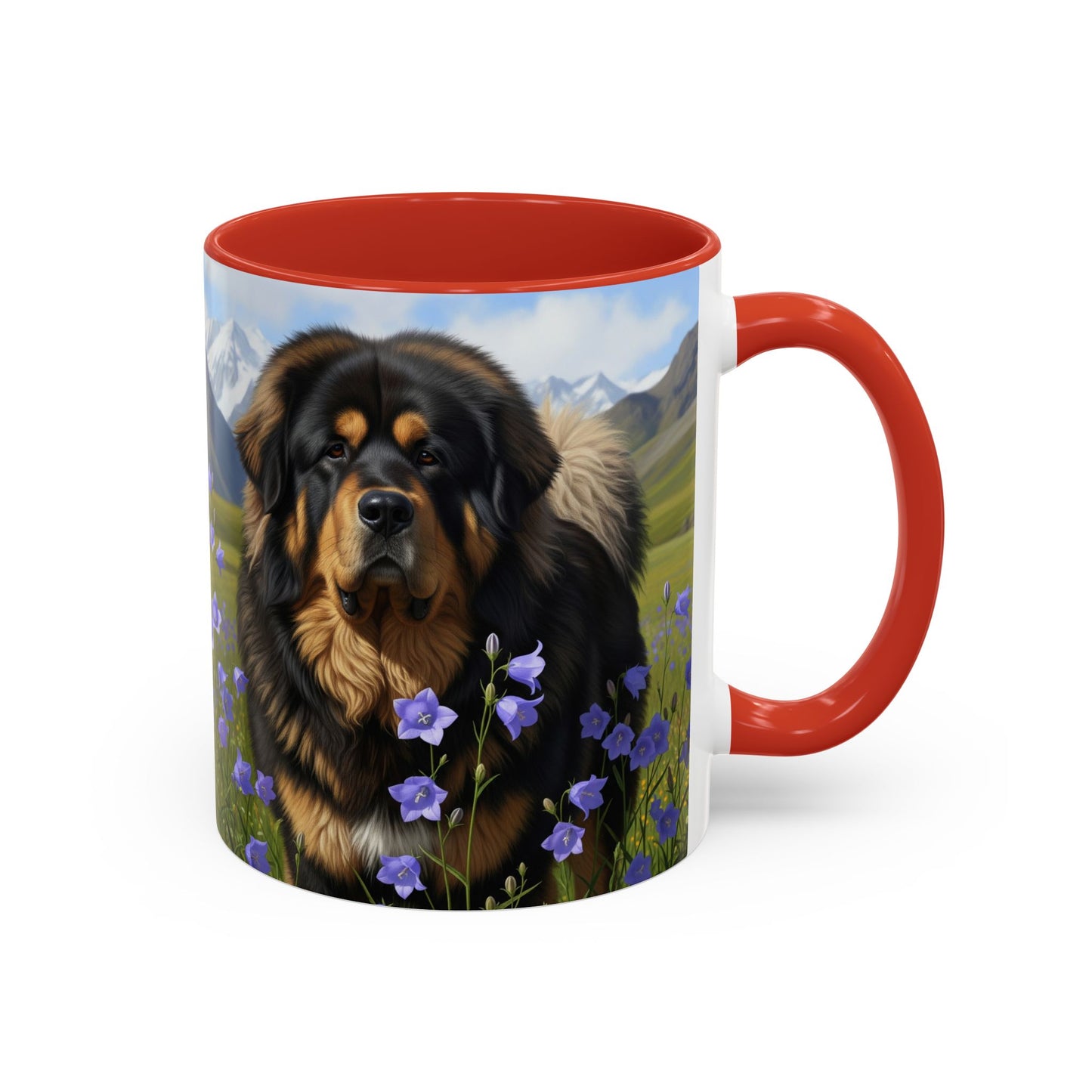 Tibetan Mastiff Accent Coffee Mug - Perfect Gift for Dog Lovers