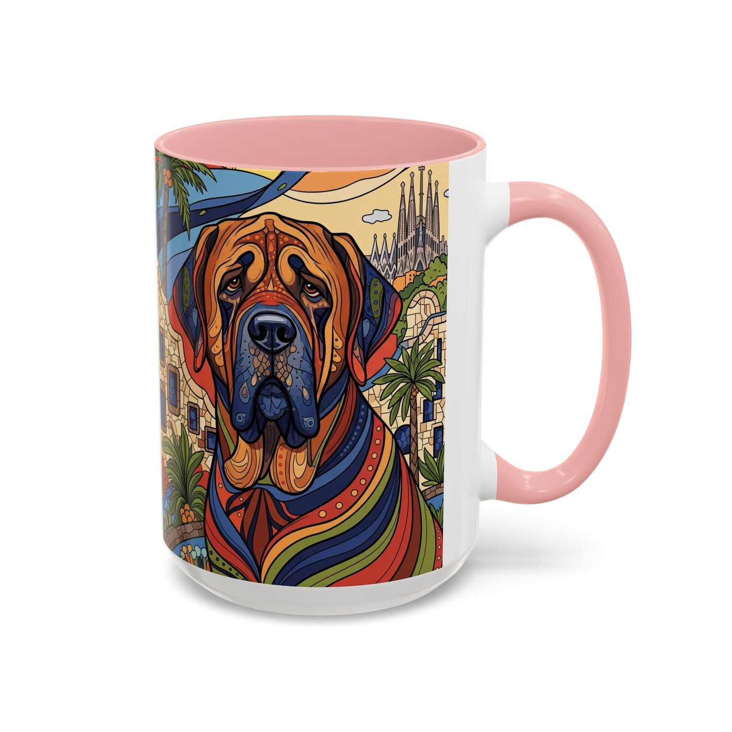 Spanish Mastiff Accent Coffee Mug - Perfect Gift for Dog Lovers