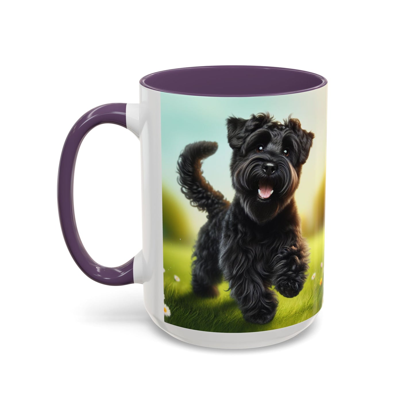 Russian Black Terrier Accent Coffee Mug - Perfect Gift for Dog Lovers