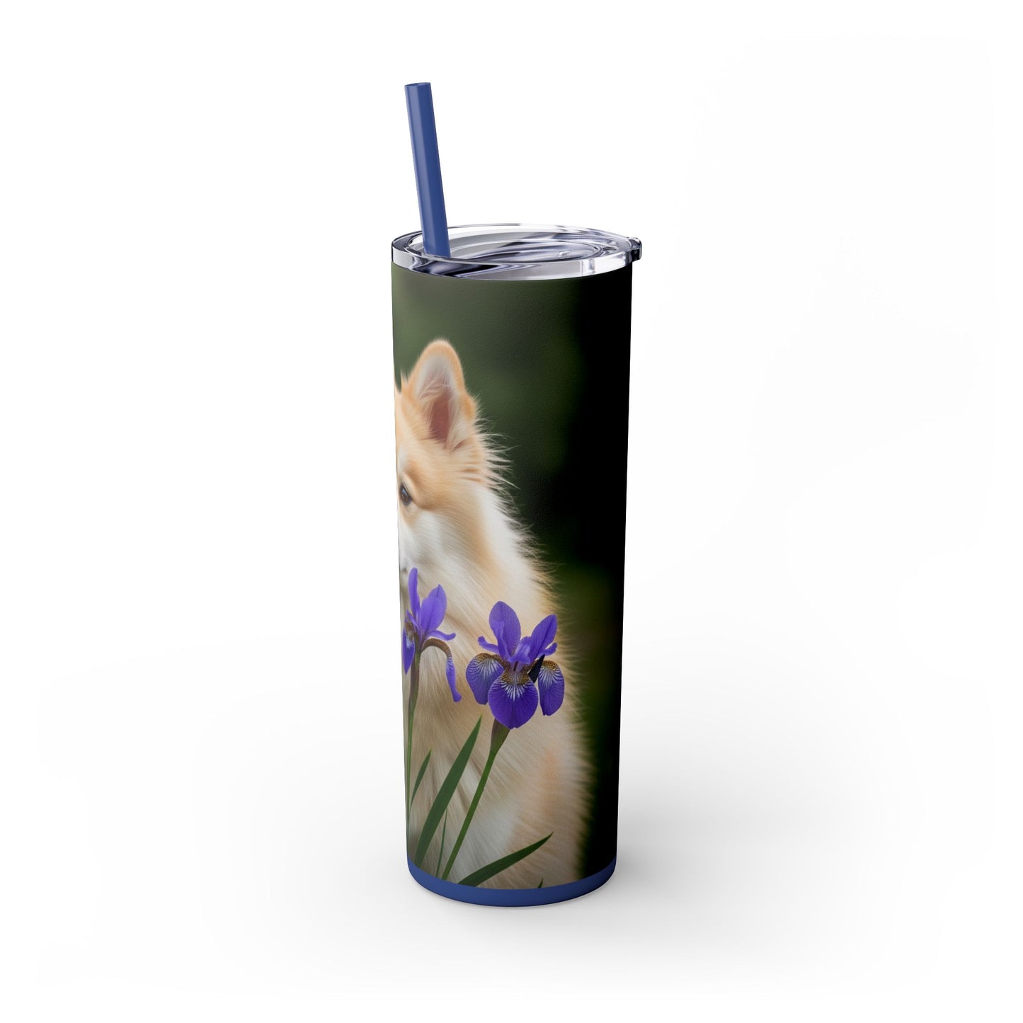 Pomsky Tumbler with Straw, 20oz