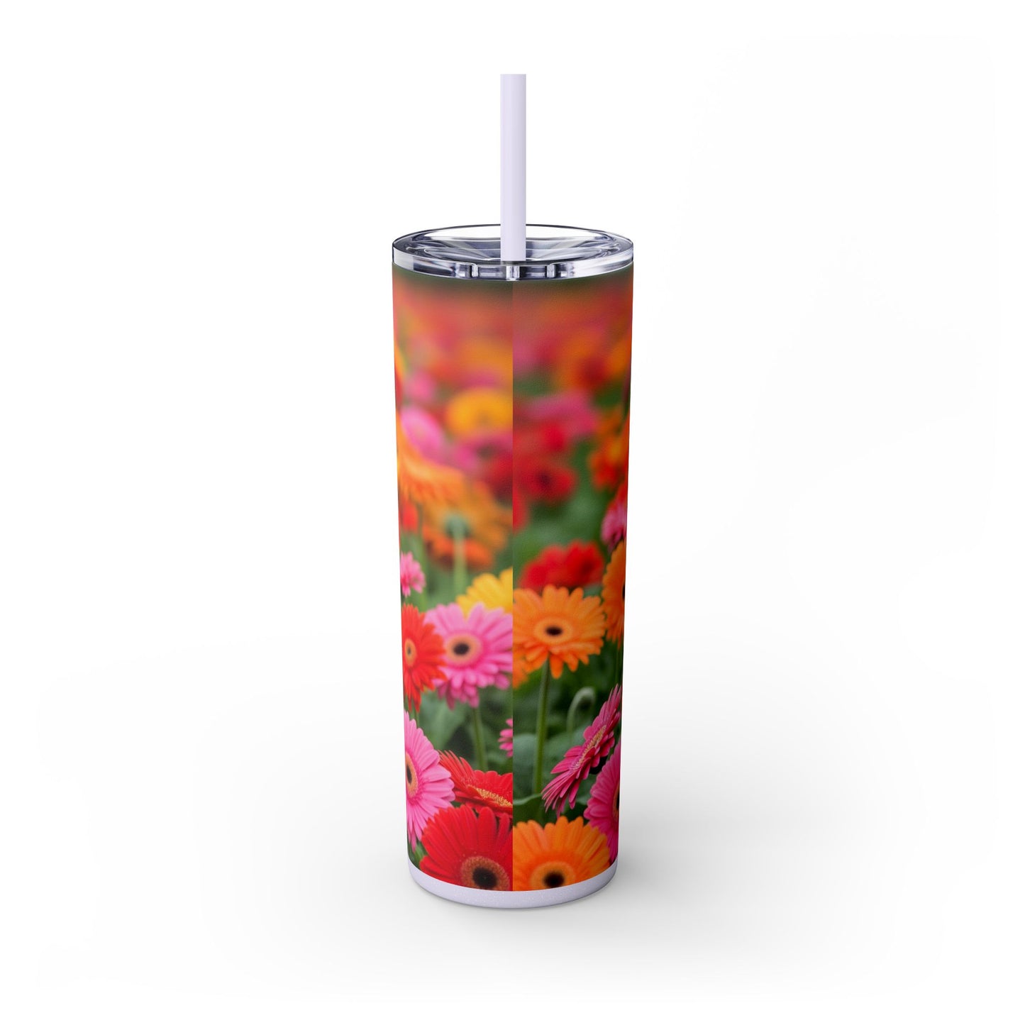 Brazilian Terrier Tumbler with Straw, 20oz