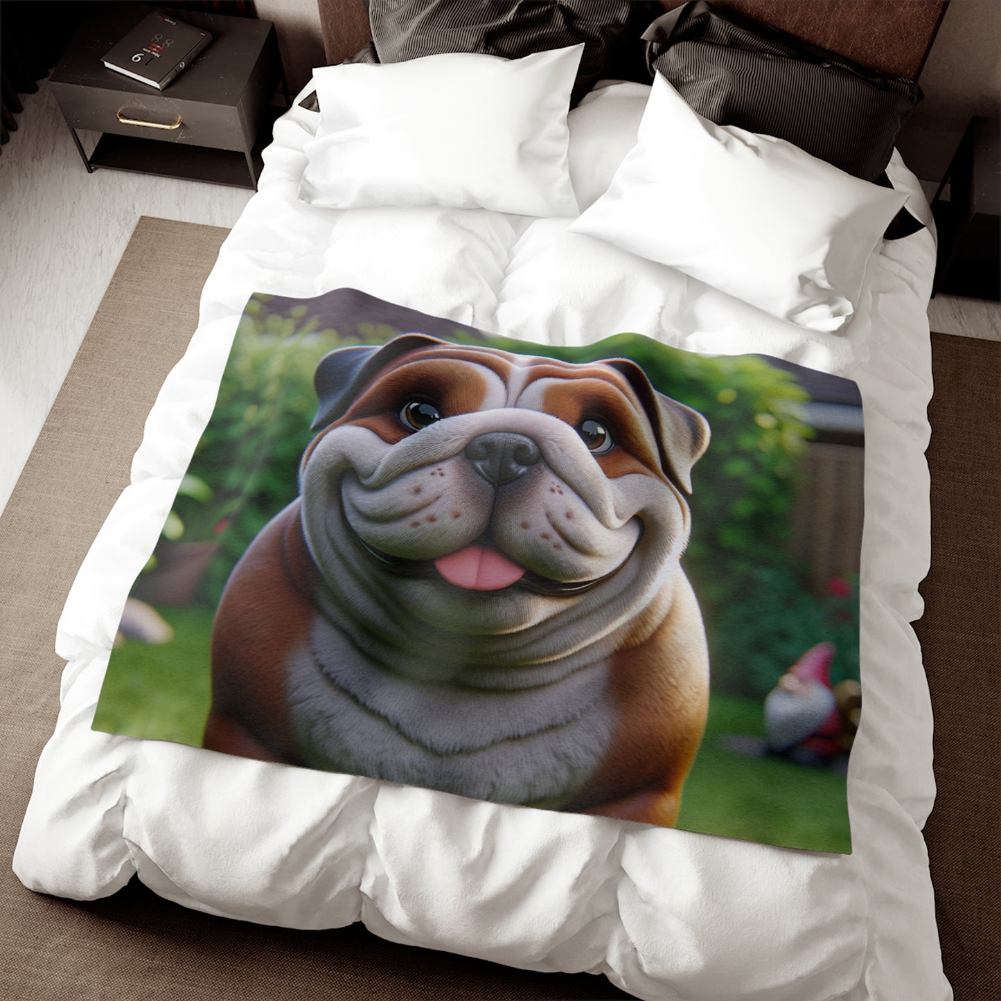 Olde English Bulldogge Sweatshirt Blanket
