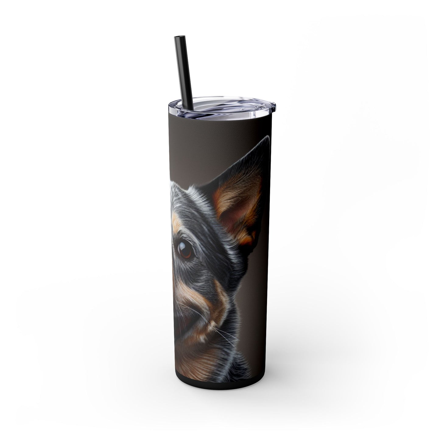 Australian Cattle Dog Tumbler with Straw, 20oz