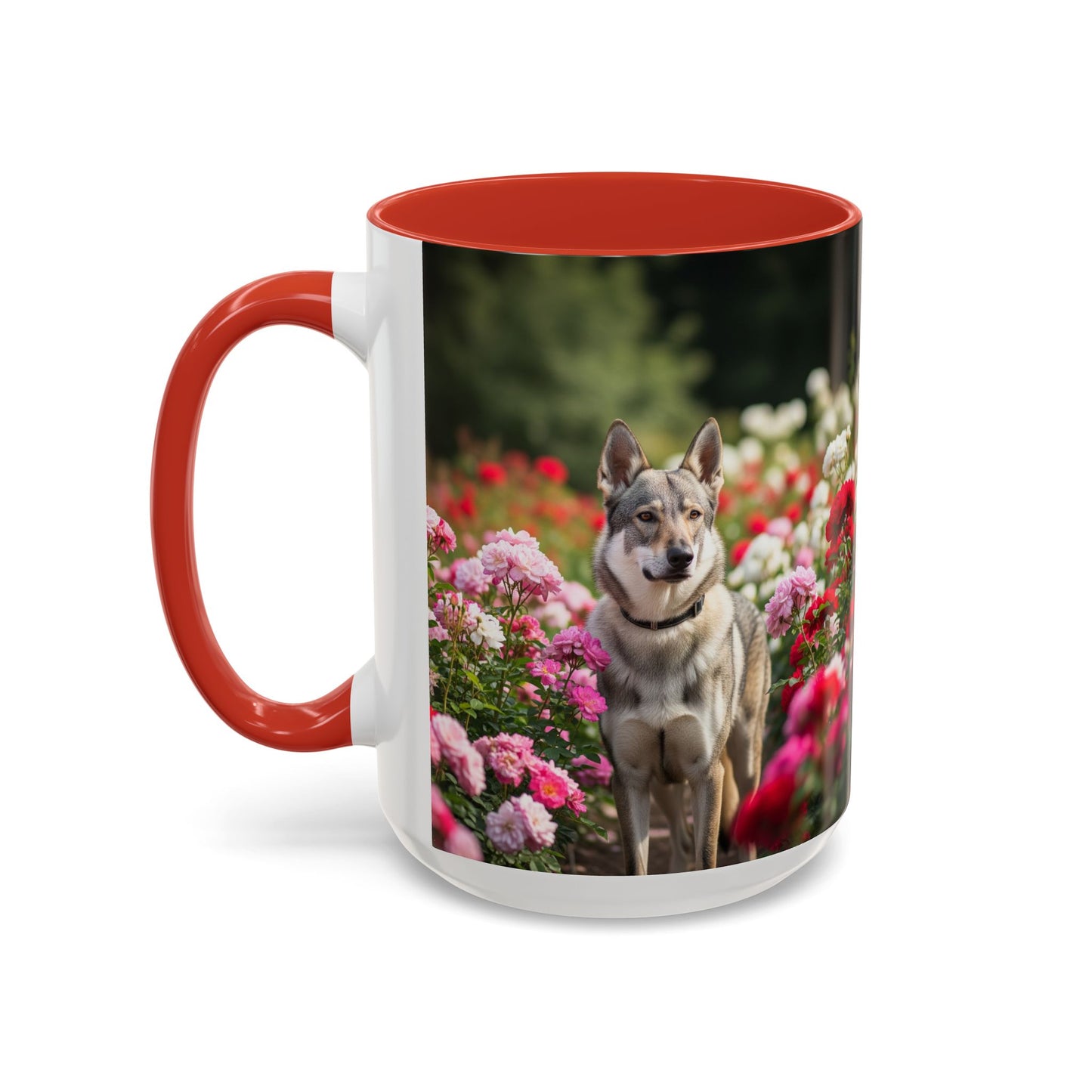 Czechoslovakian Vlcak Accent Coffee Mug - Perfect Gift for Dog Lovers