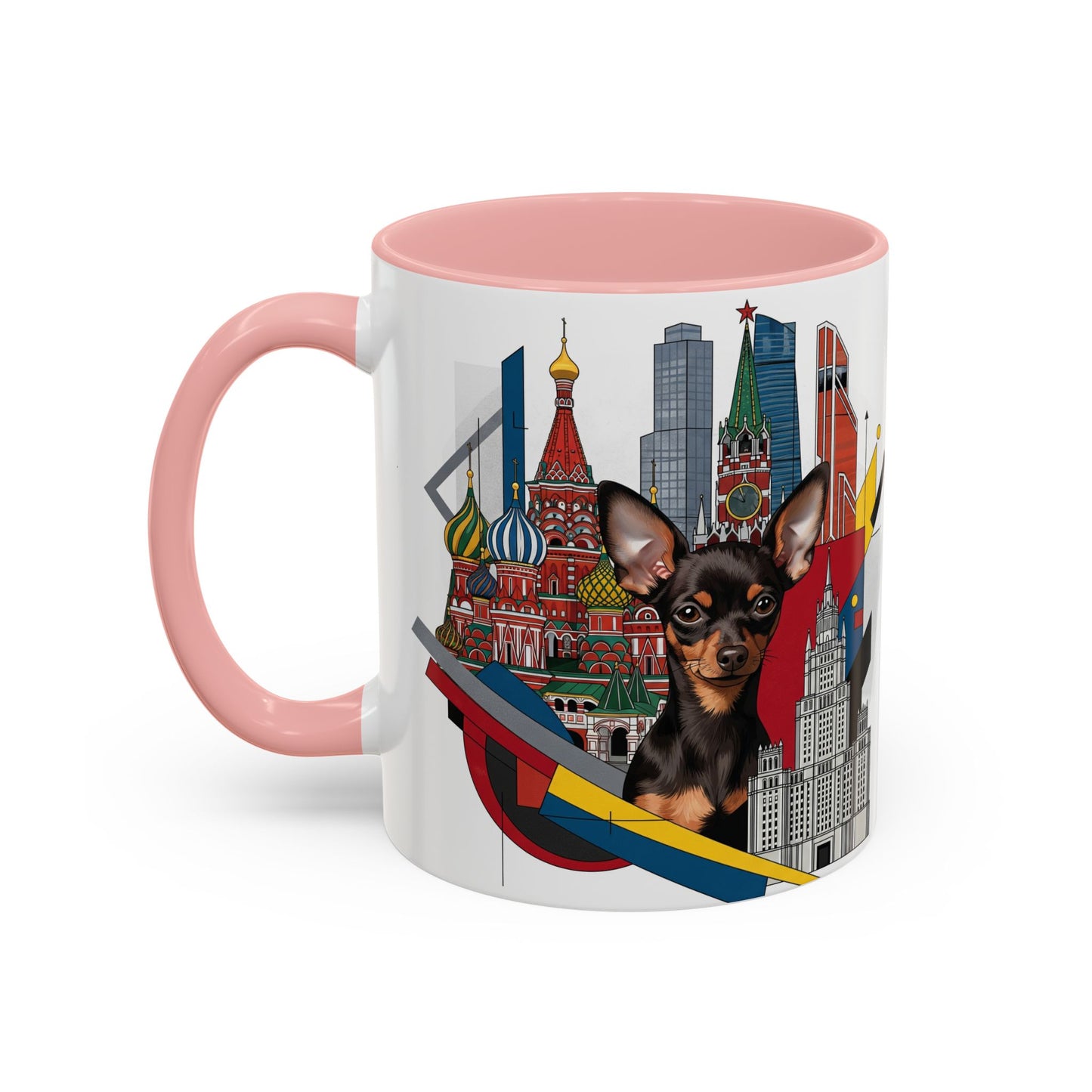 Russian Toy Dog Accent Coffee Mug - Perfect Gift for Dog Lovers