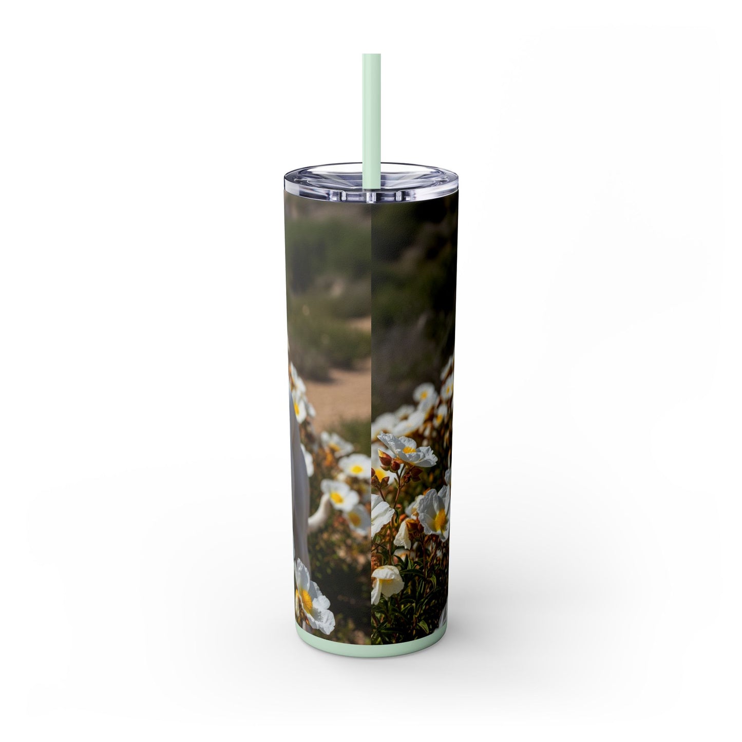 Ibizan Hound Tumbler with Straw, 20oz
