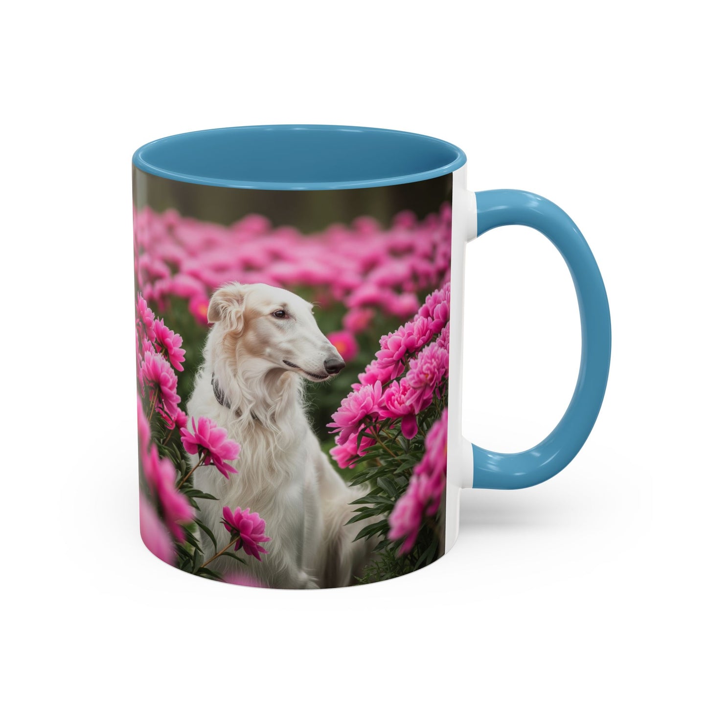 Borzoi Accent Coffee Mug - Perfect Gift for Dog Lovers