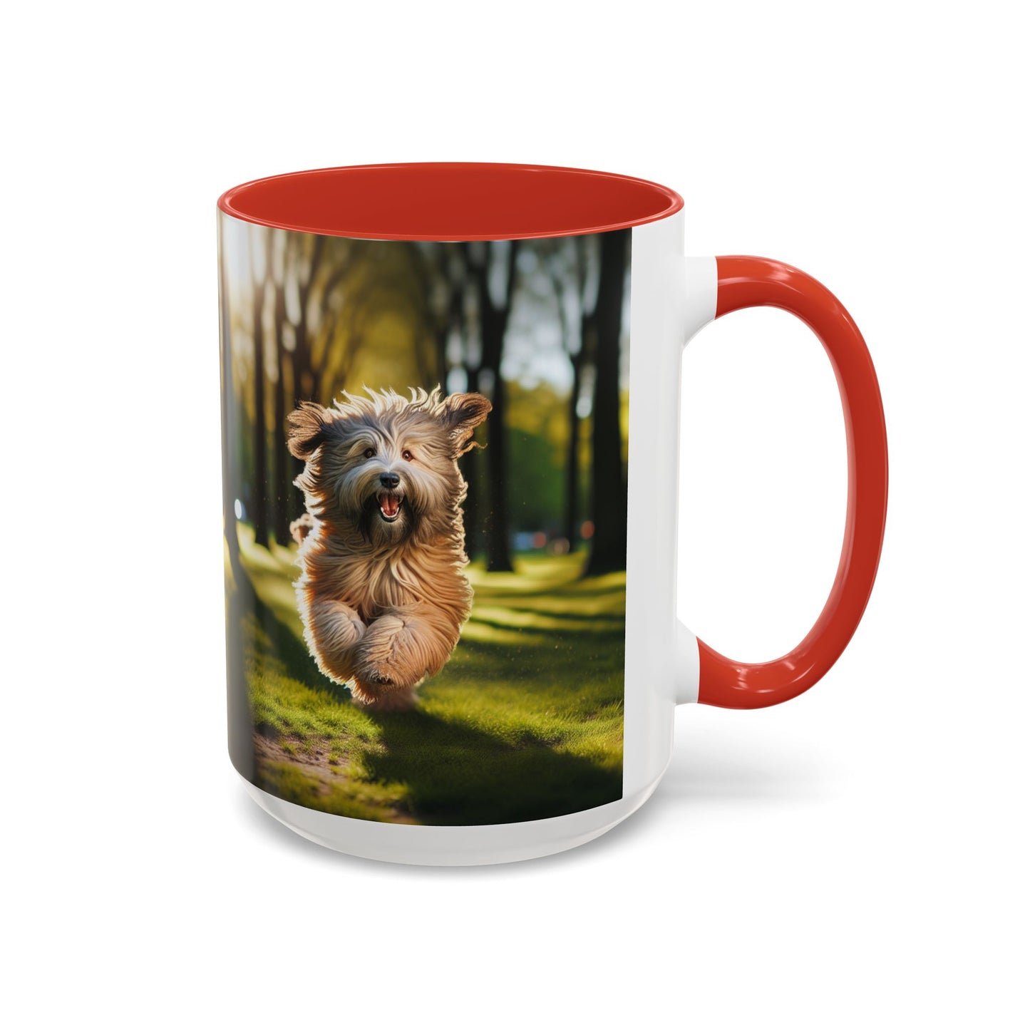 Polish Lowland Sheepdog Accent Coffee Mug - Perfect Gift for Dog Lovers