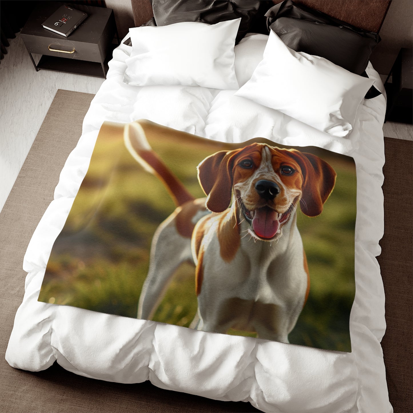 Bracco Italiano Sweatshirt Blanket