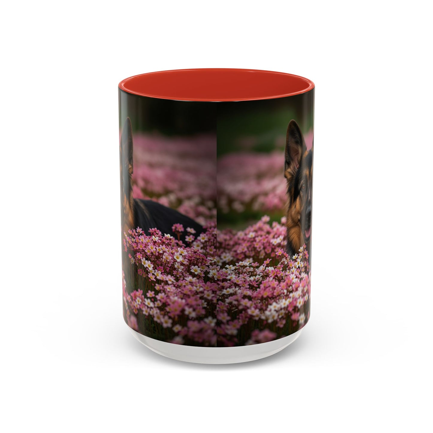 German Shepherd Accent Coffee Mug - Perfect Gift for Dog Lovers