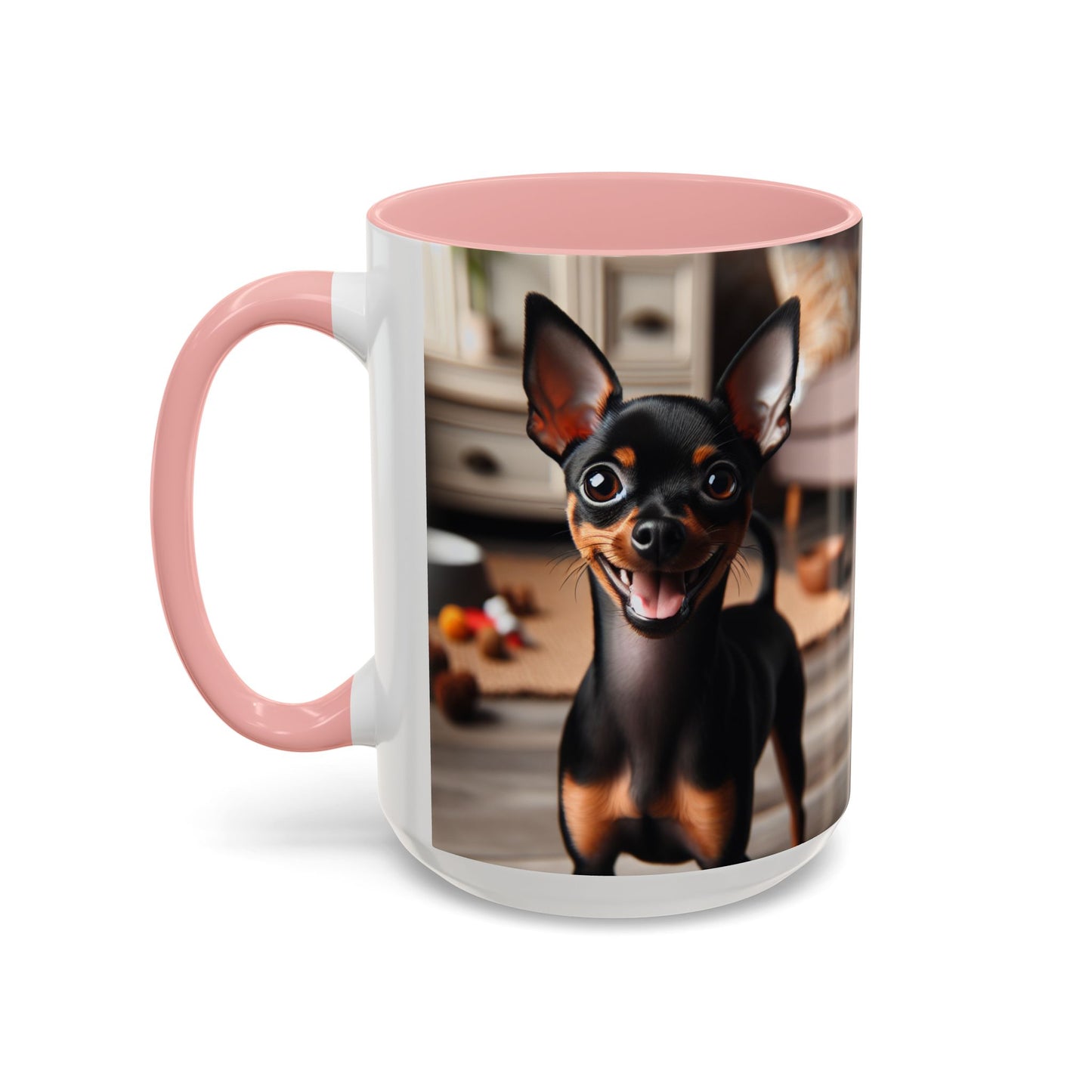 English Toy Terrier Accent Coffee Mug - Perfect Gift for Dog Lovers
