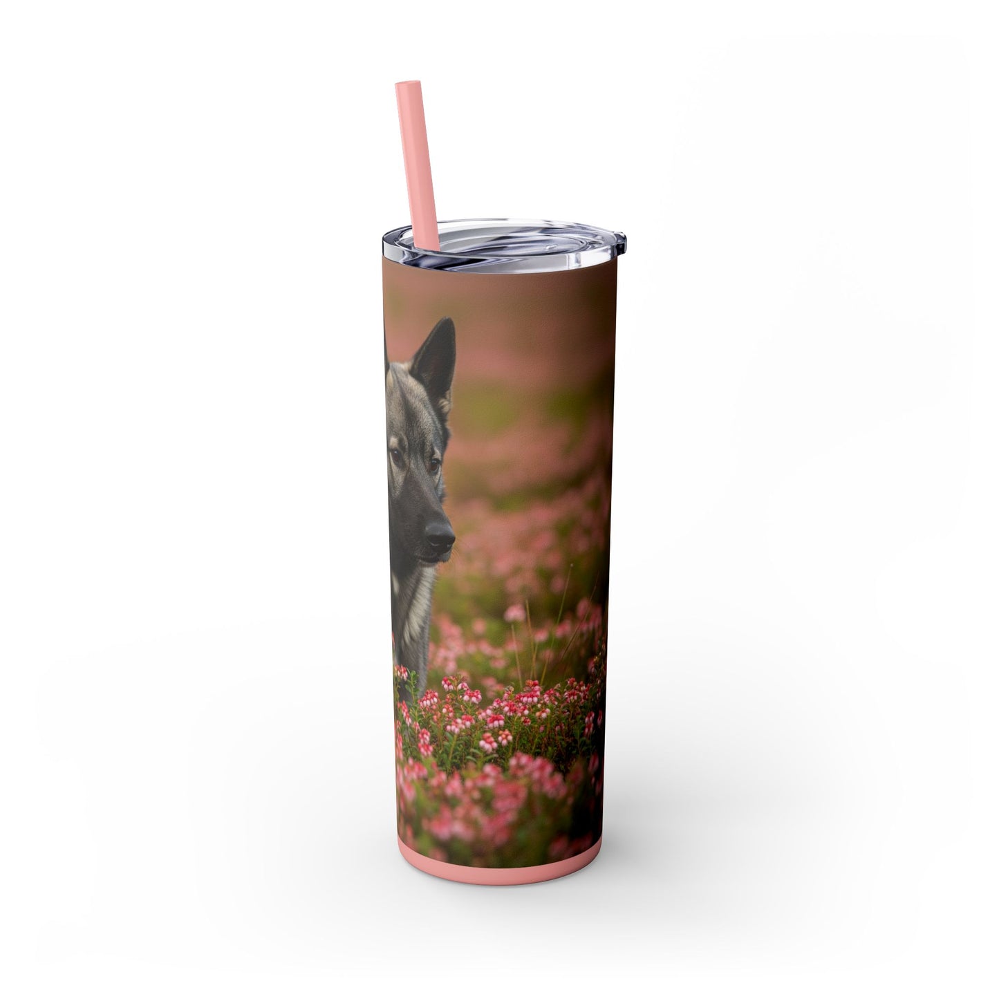 Norwegian Elkhound Tumbler with Straw, 20oz