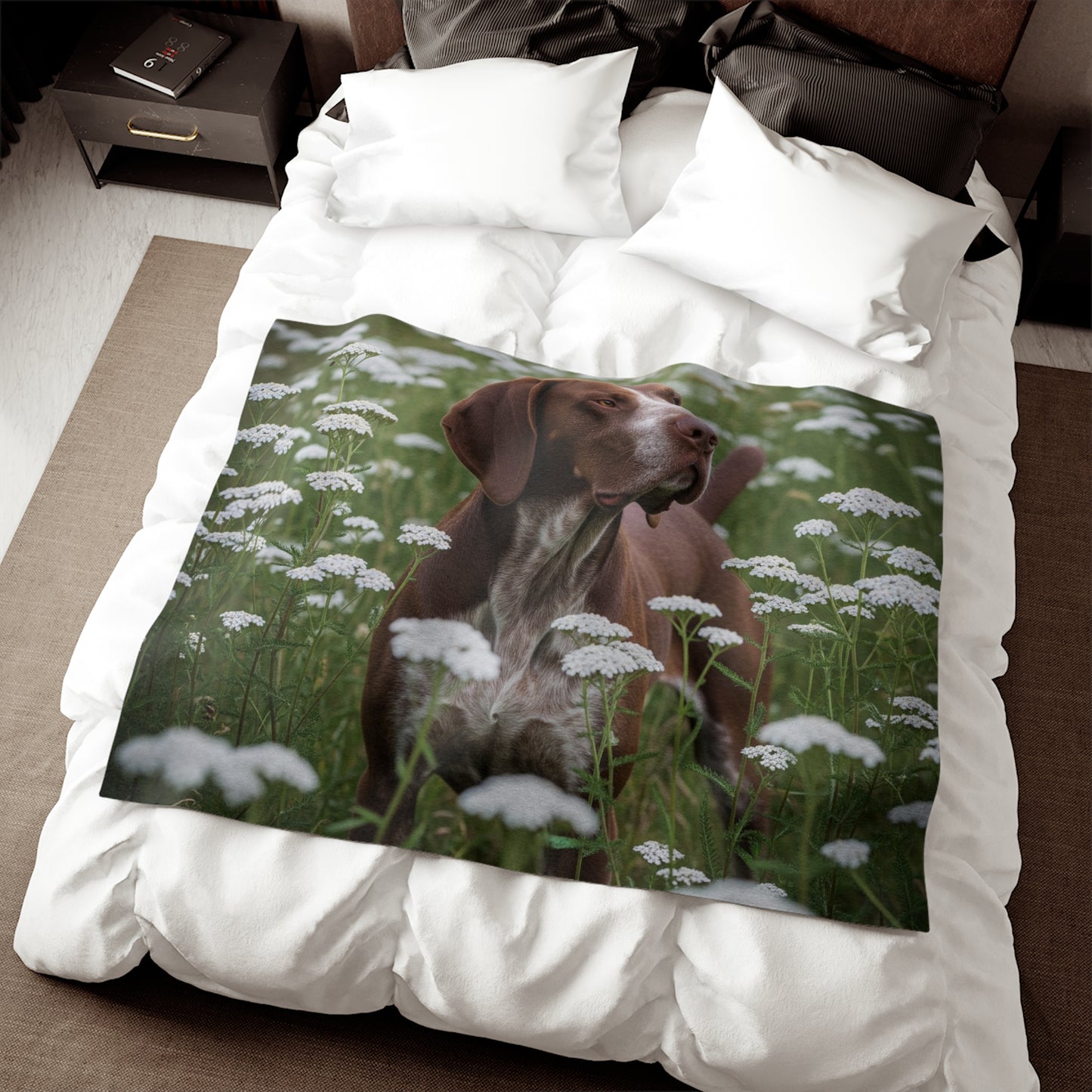 Braque du Bourbonnais Sweatshirt Blanket