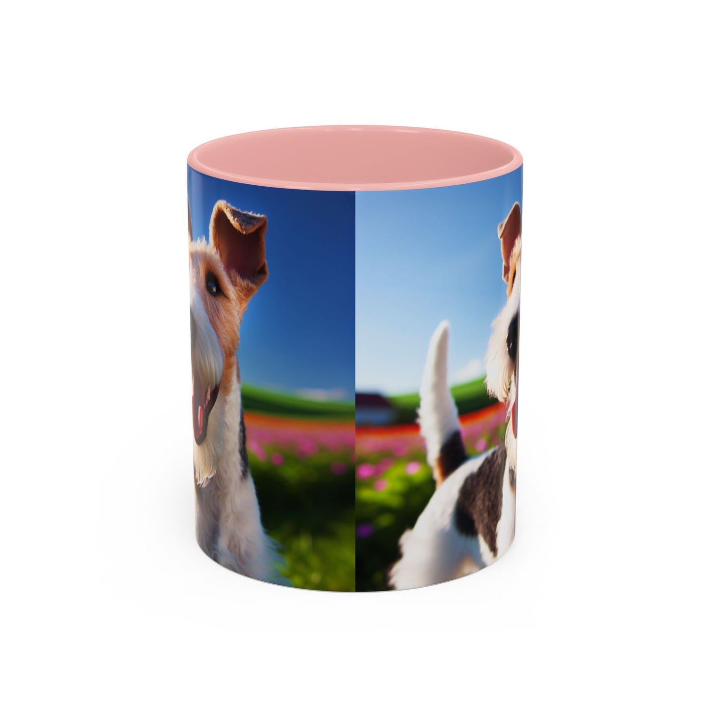 Wire Fox Terrier Accent Coffee Mug - Perfect Gift for Dog Lovers