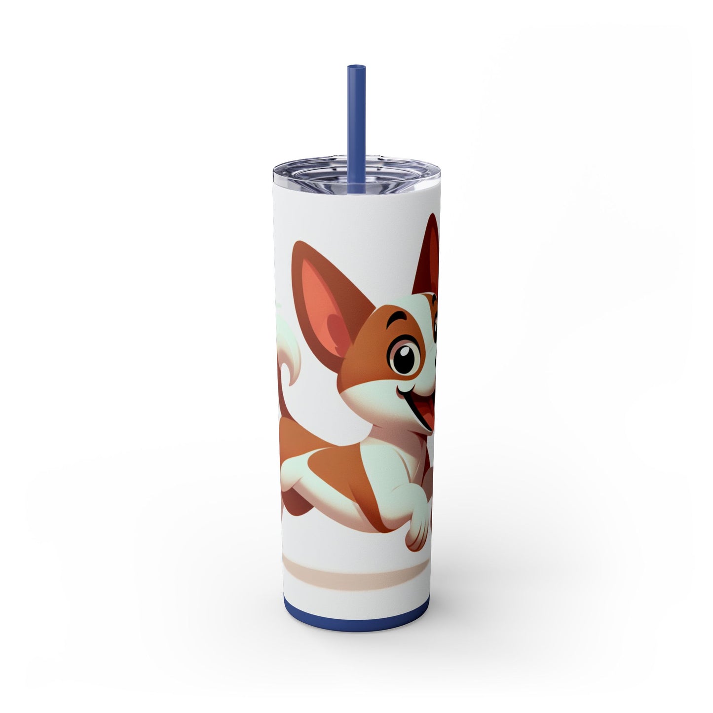 Basenji Tumbler with Straw, 20oz