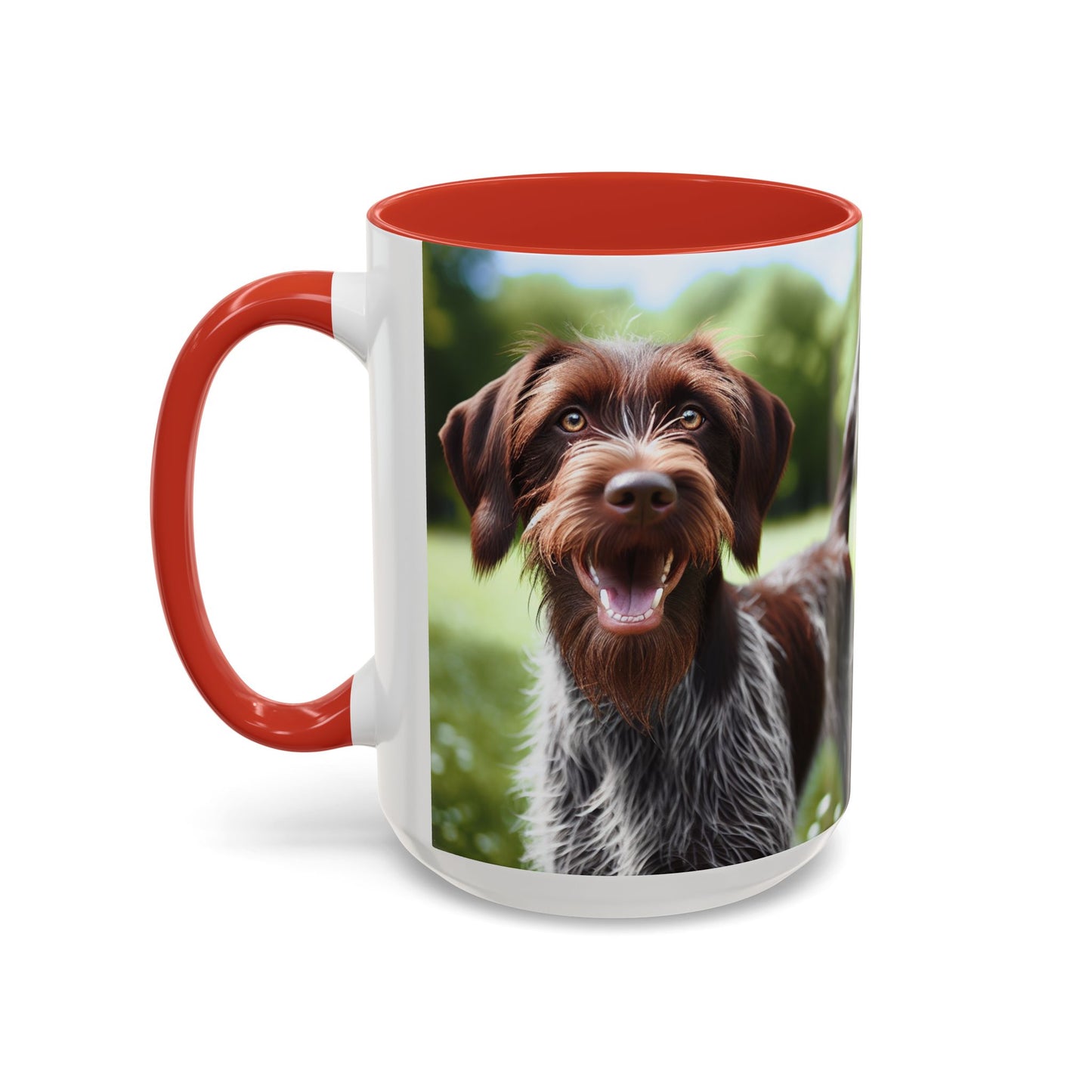 Wirehaired Slovakian Pointer Accent Coffee Mug - Perfect Gift for Dog Lovers