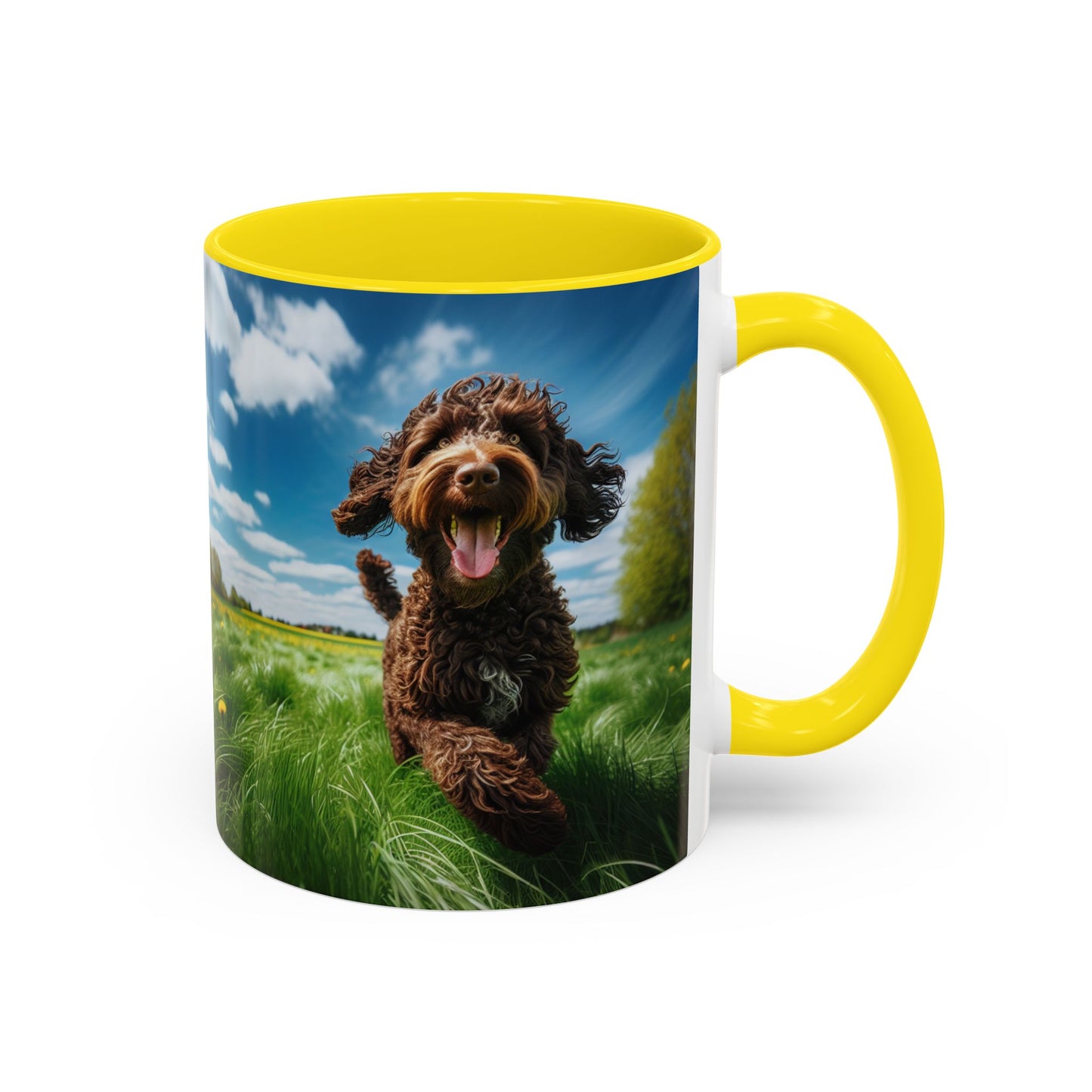 Wetterhoun Accent Coffee Mug - Perfect Gift for Dog Lovers