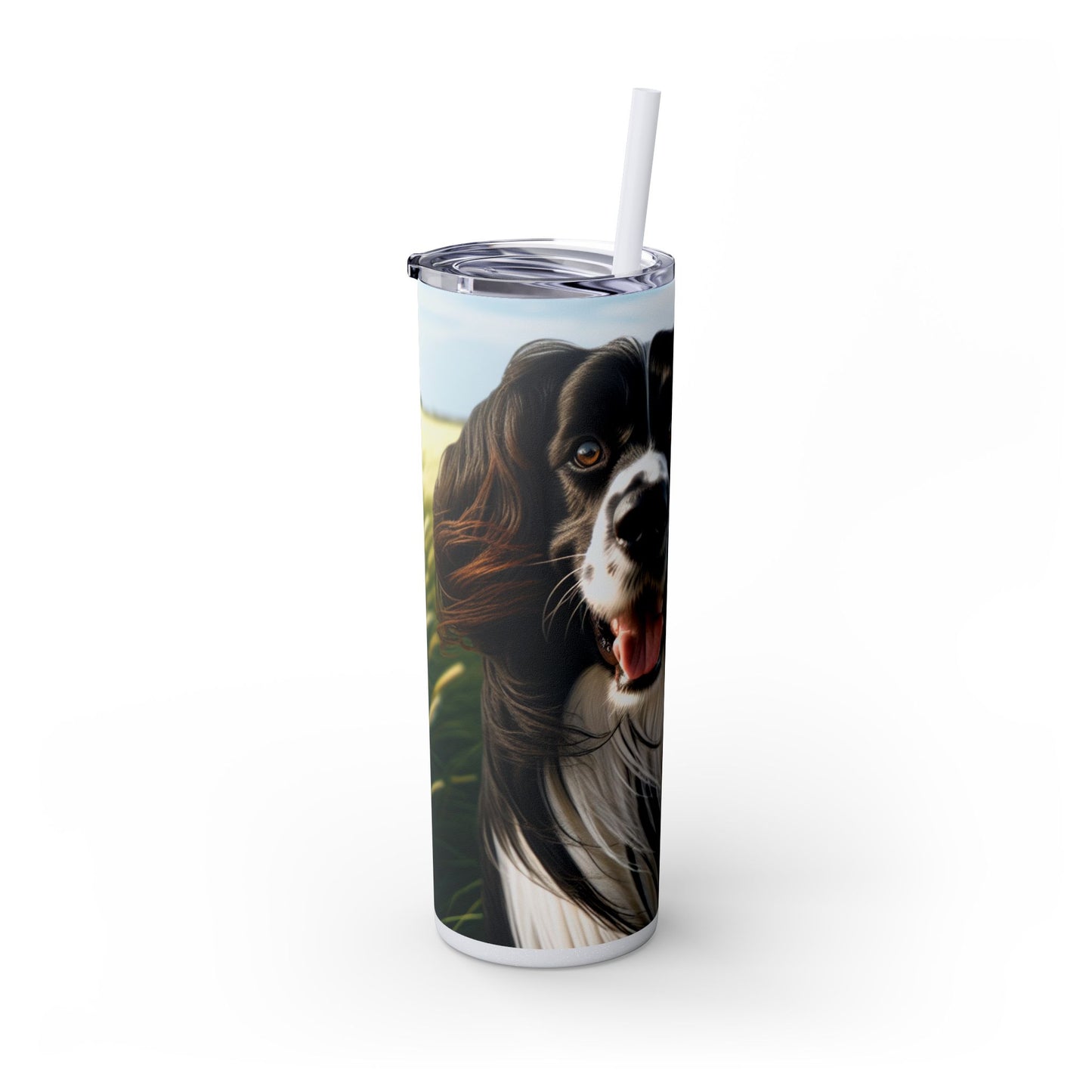 Large Munsterlander Tumbler with Straw, 20oz