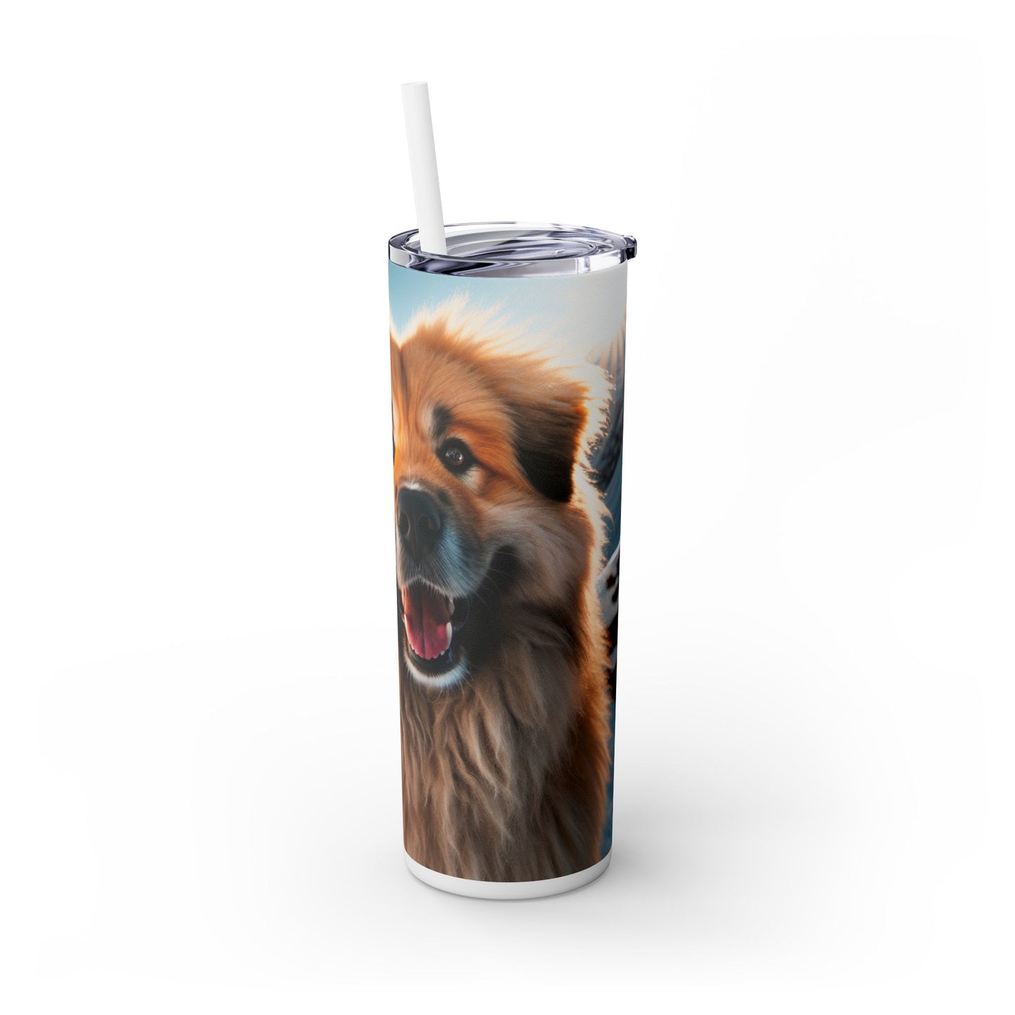 Himalayan Sheepdog Tumbler with Straw, 20oz