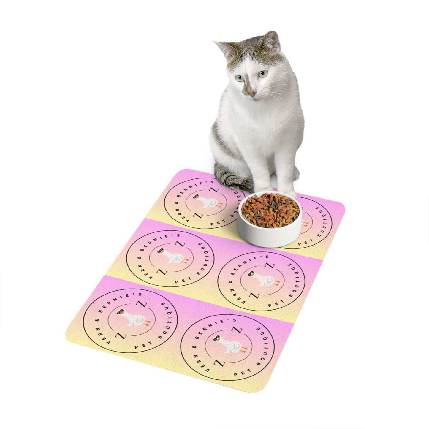 Pet Food Mat (12x18) - Vern and Bernie's