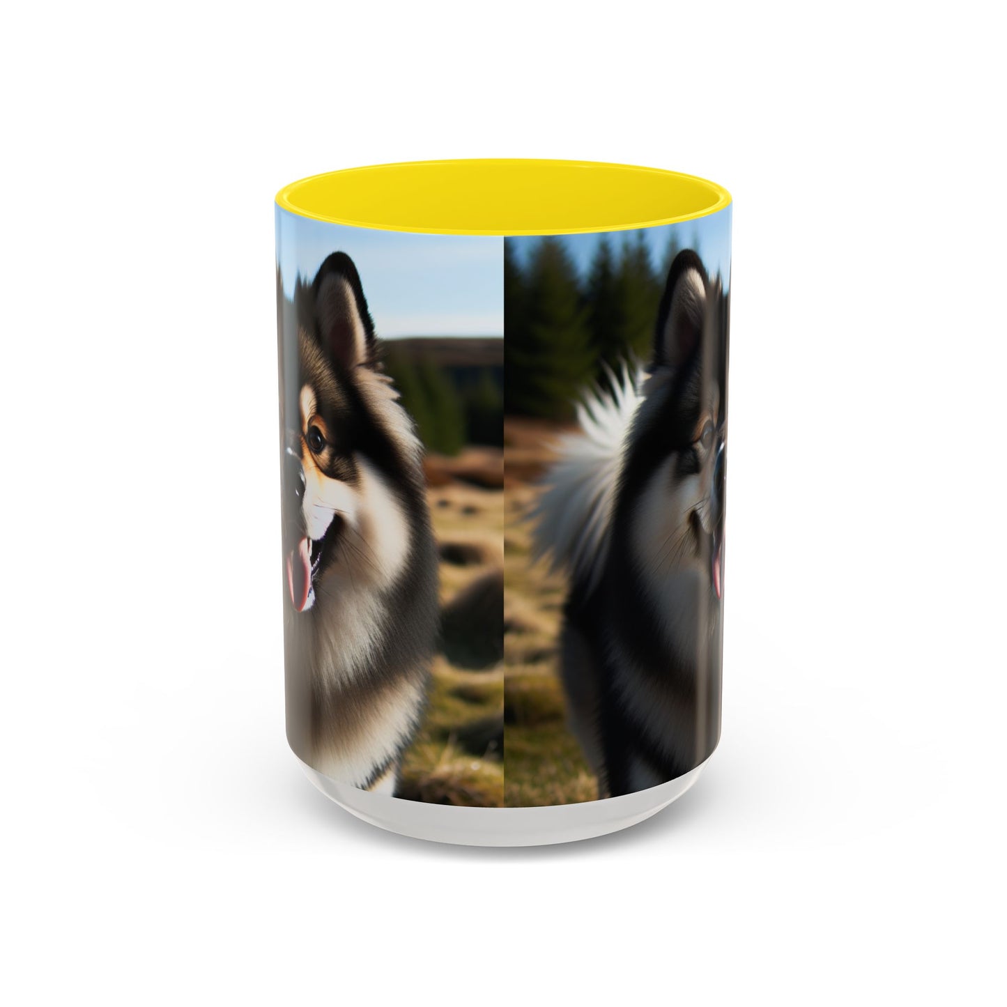 Norwegian Buhund Accent Coffee Mug - Perfect Gift for Dog Lovers