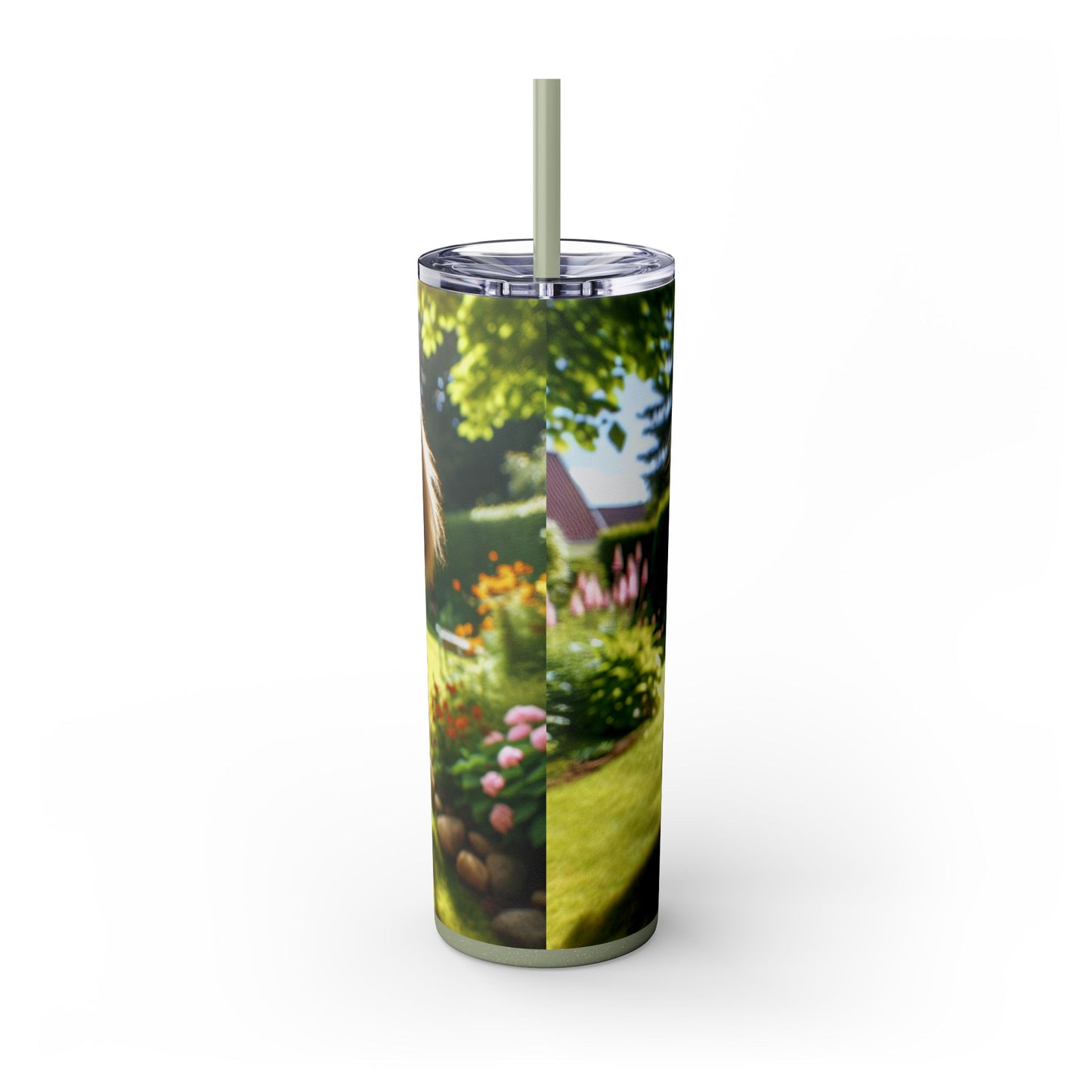 Leonberger Tumbler with Straw, 20oz