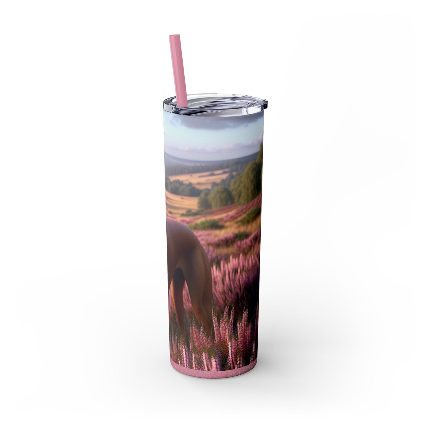 Vaso con pajita para perro de rastreo de Hannover, 20 oz