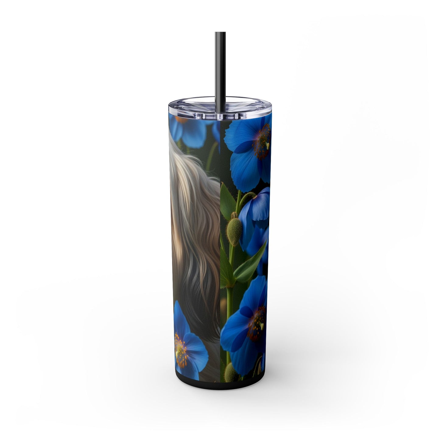 Lhasalier Tumbler with Straw, 20oz