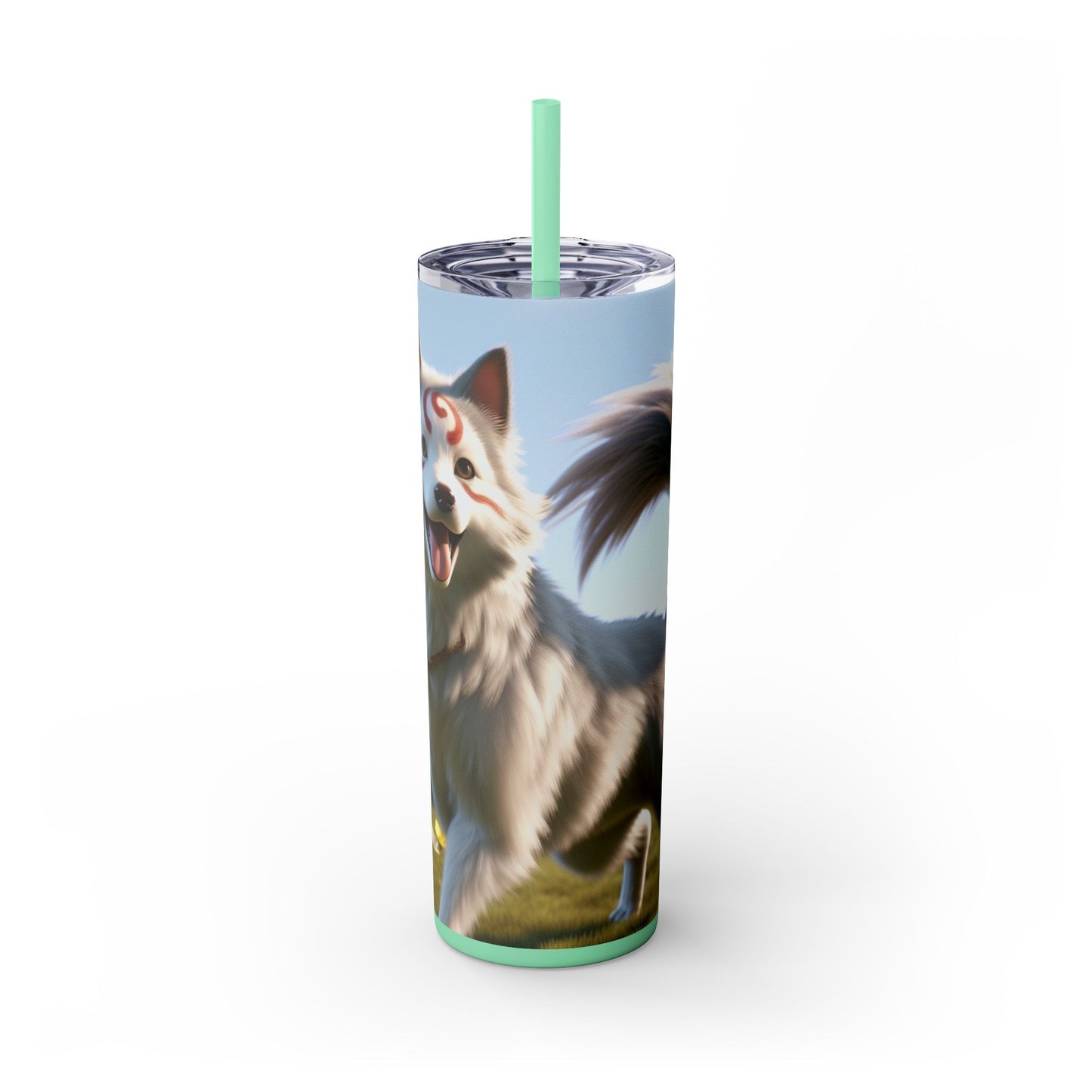 Cadabomb Okami Tumbler with Straw, 20oz