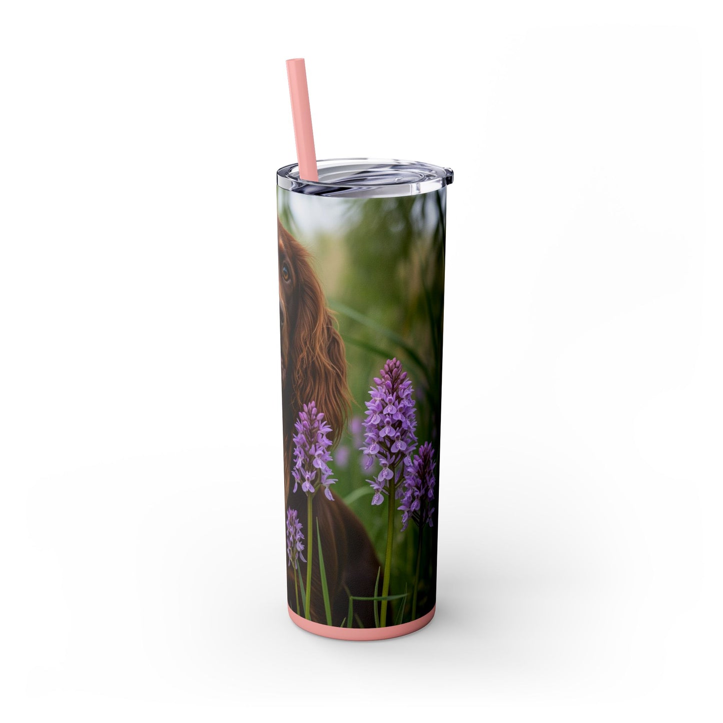 Pont-Audemer Spaniel Tumbler with Straw, 20oz