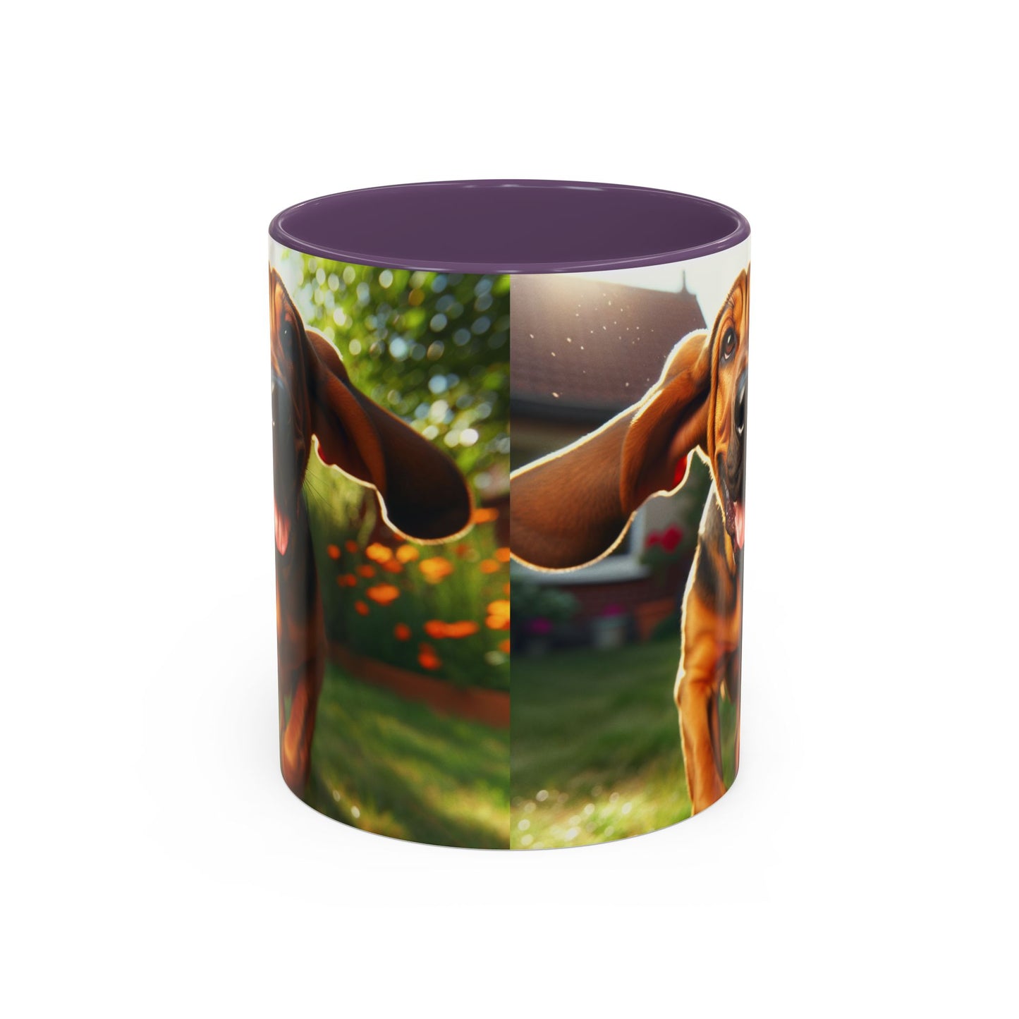 Bloodhound Accent Coffee Mug - Perfect Gift for Dog Lovers