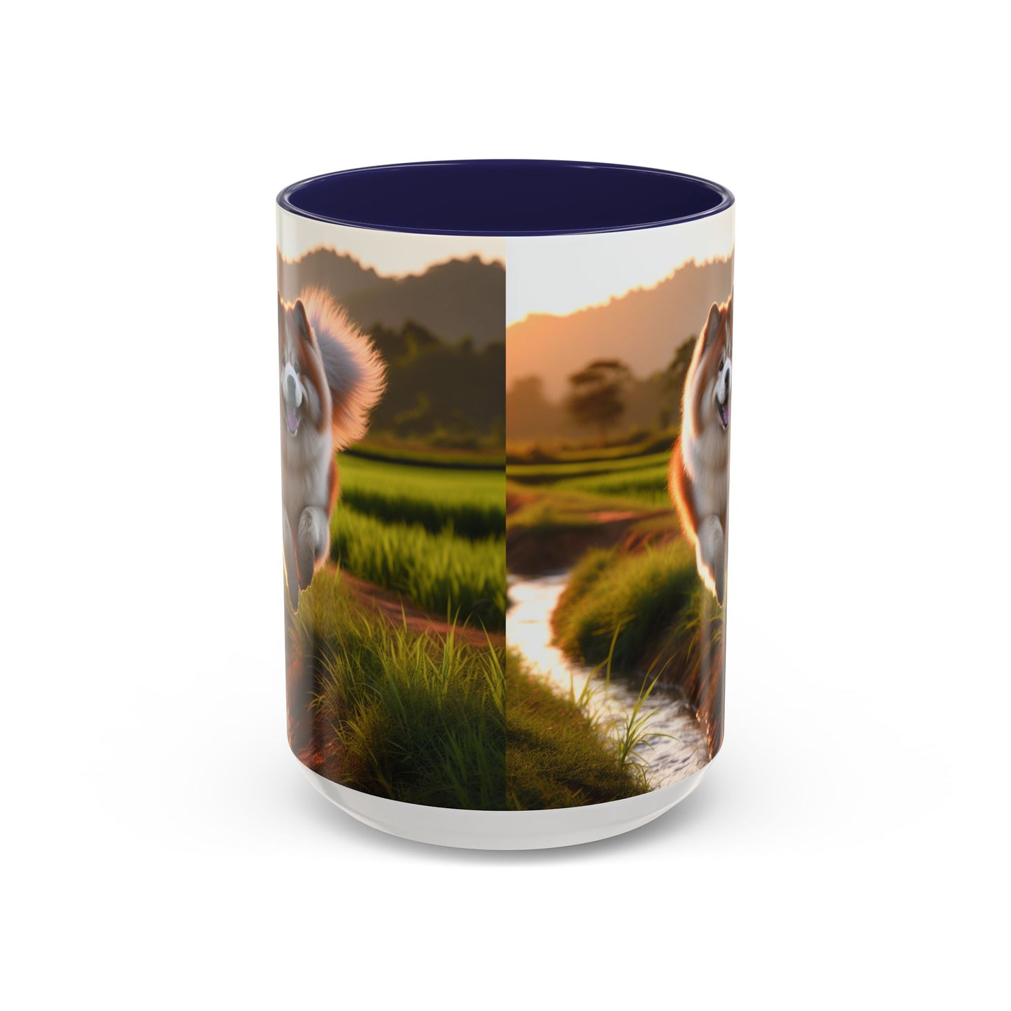 Thai Bangkaew Accent Coffee Mug - Perfect Gift for Dog Lovers