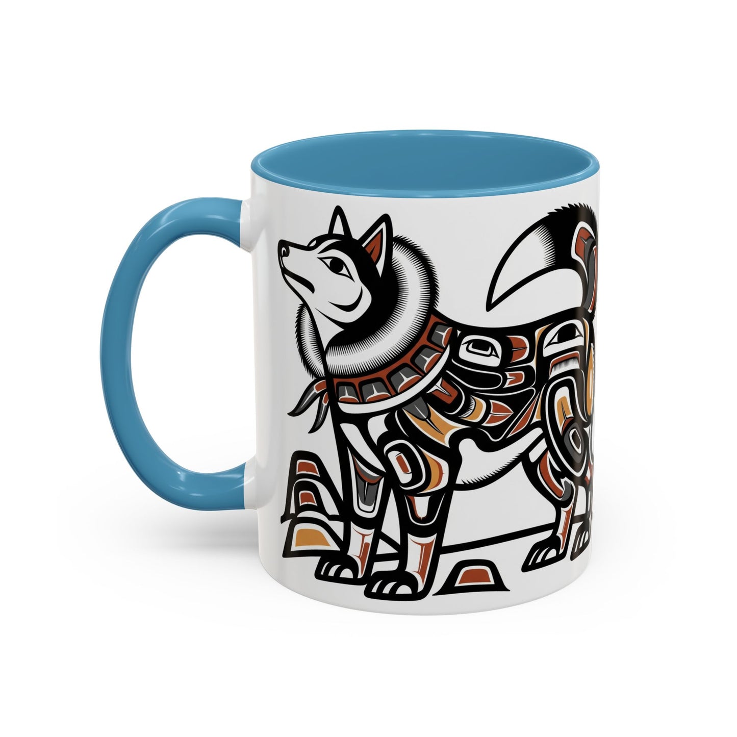 Siberian Husky Accent Coffee Mug - Perfect Gift for Dog Lovers