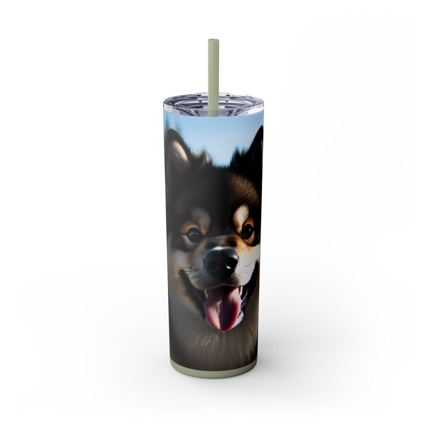 Norwegian Buhund Tumbler with Straw, 20oz