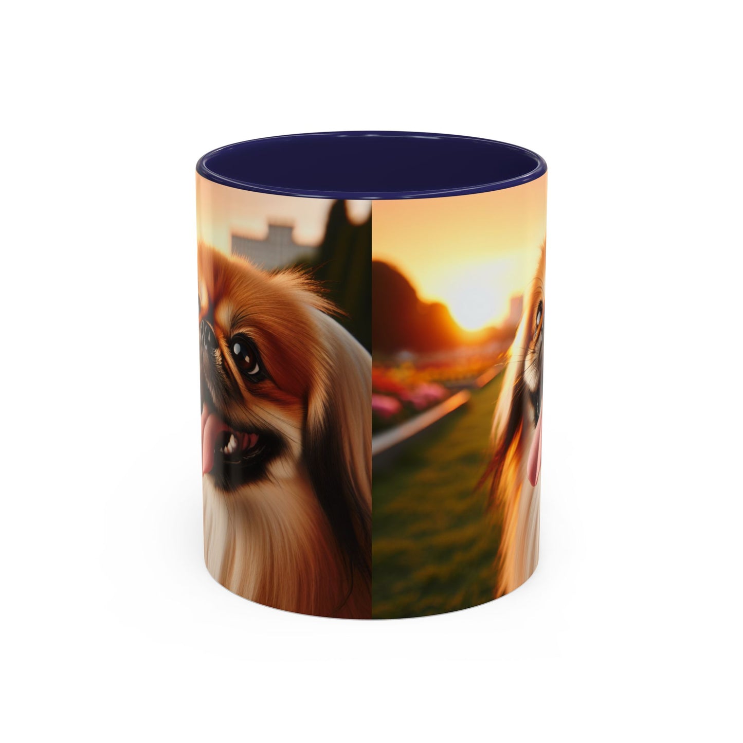 Pekingese Accent Coffee Mug - Perfect Gift for Dog Lovers