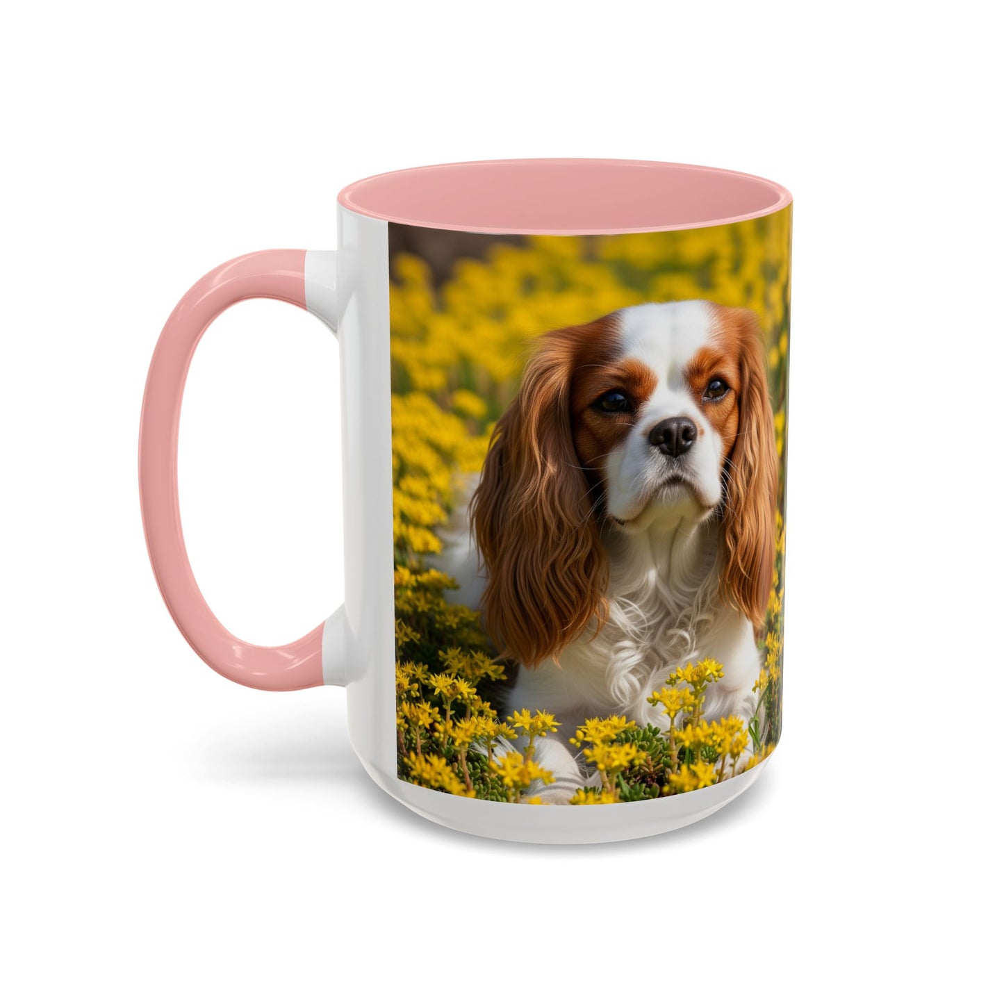 Cavalier King Charles Spaniel Accent Coffee Mug - Perfect Gift for Dog Lovers