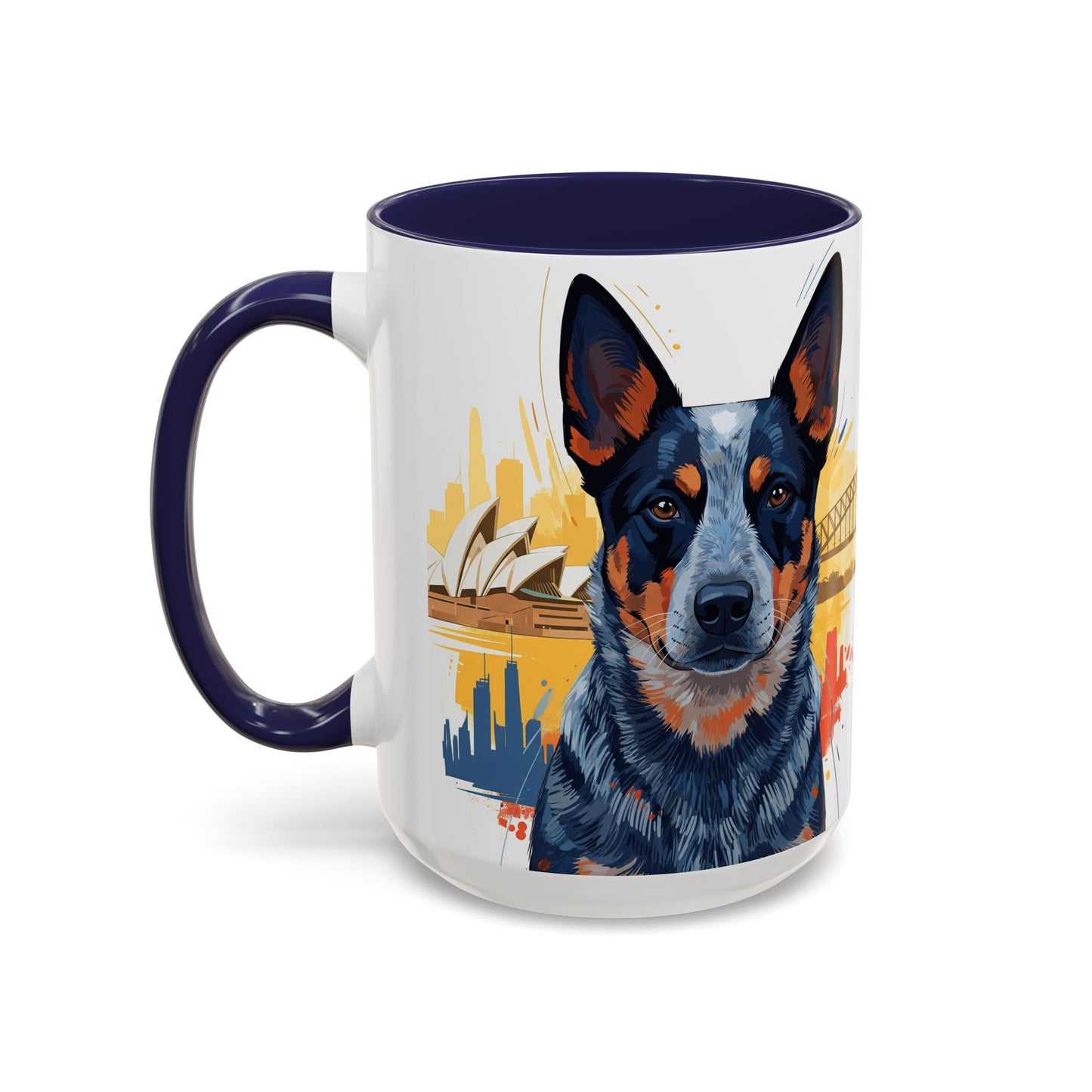 Australian Cattle Dog Accent Coffee Mug - Perfect Gift for Dog Lovers