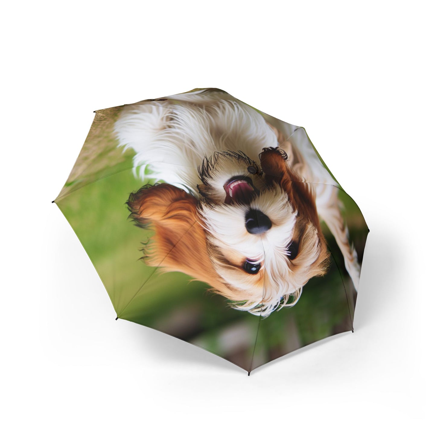 Petit Basset Griffon Vendeen Semi-Automatic Foldable Umbrella